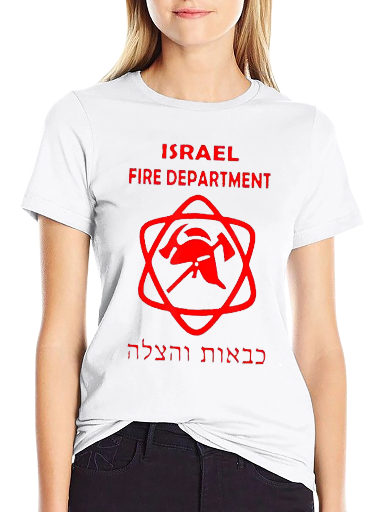 Israel Fire Department Graphic T-Shirt