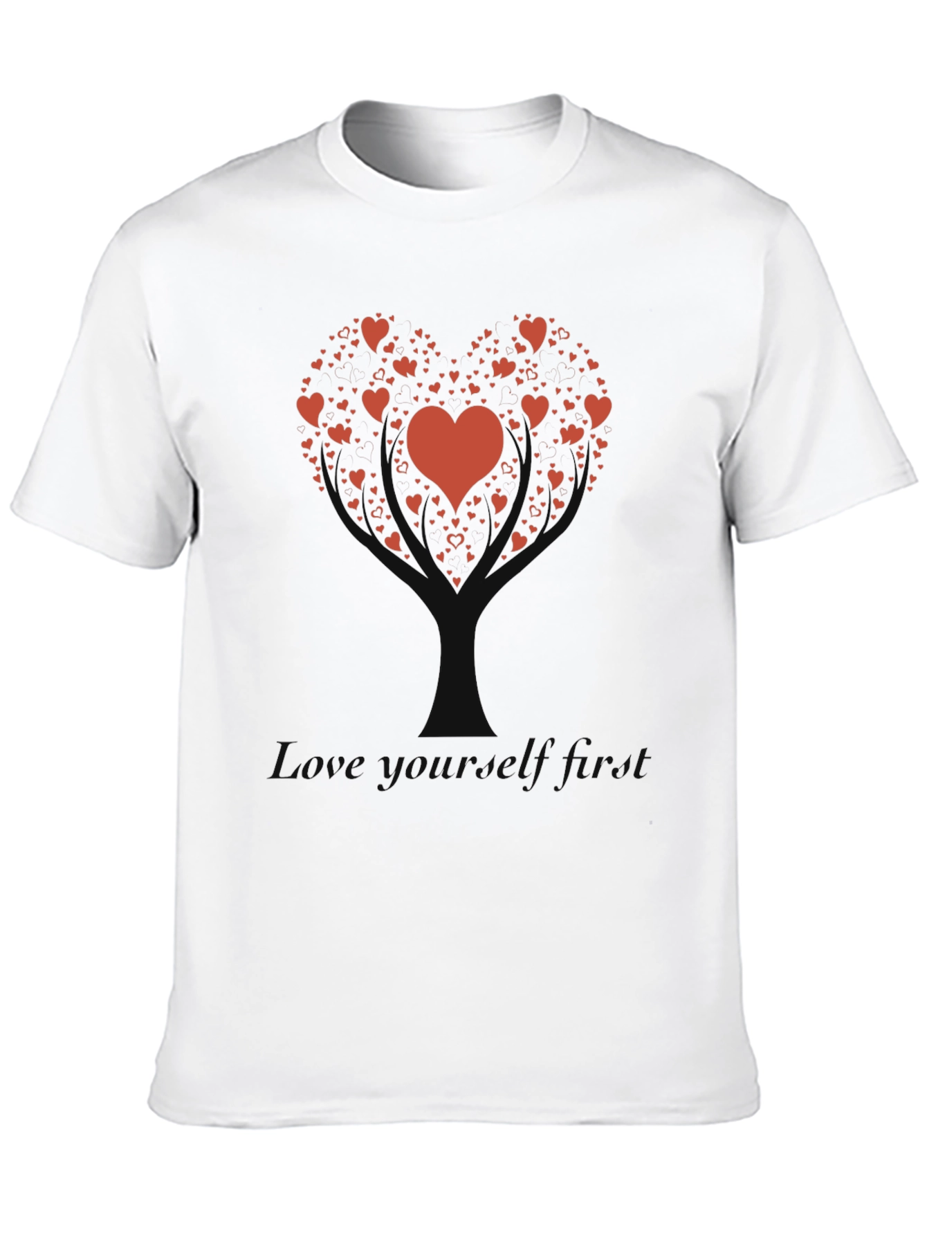Heart Tree Graphic T-Shirt