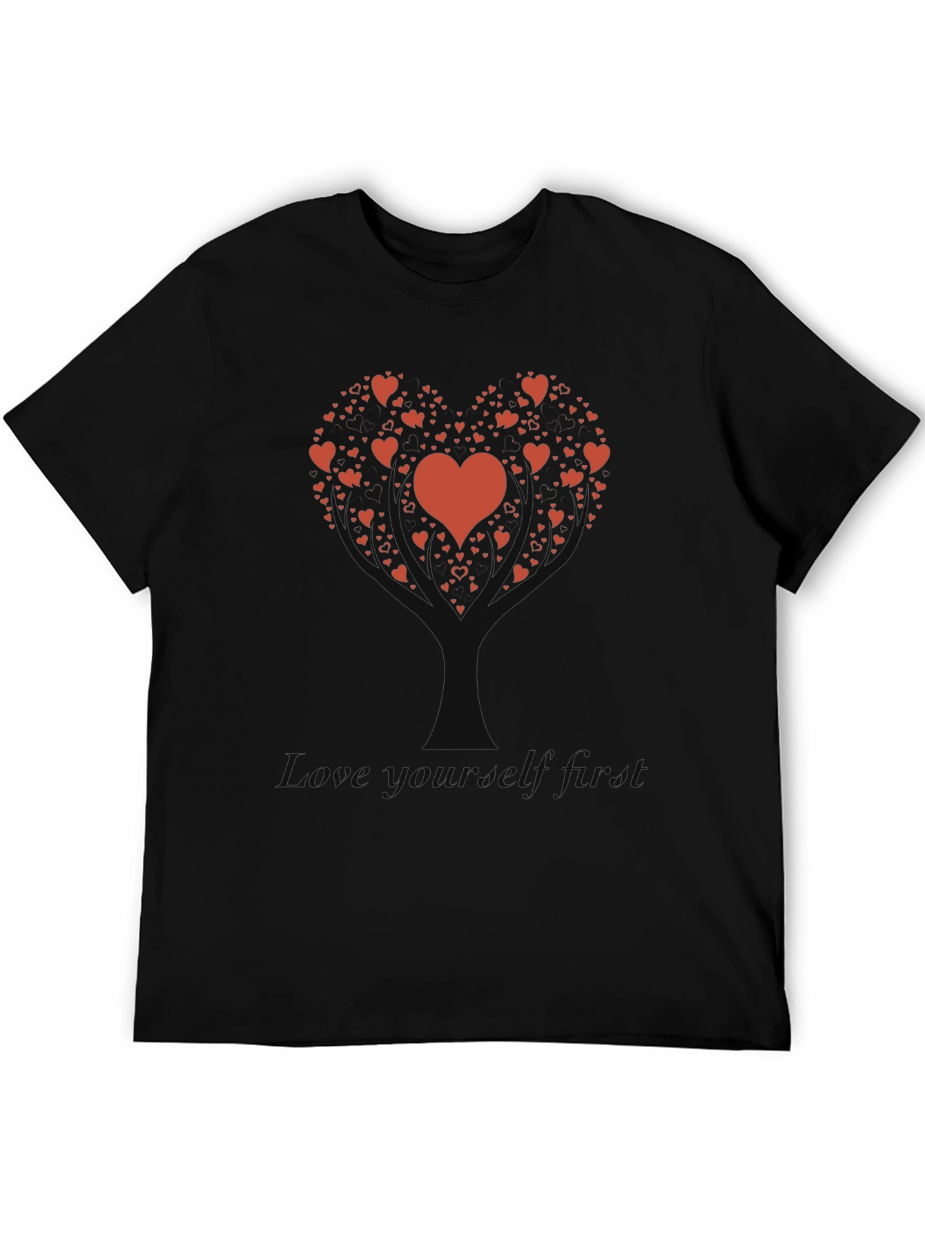 Heart Tree Graphic T-Shirt