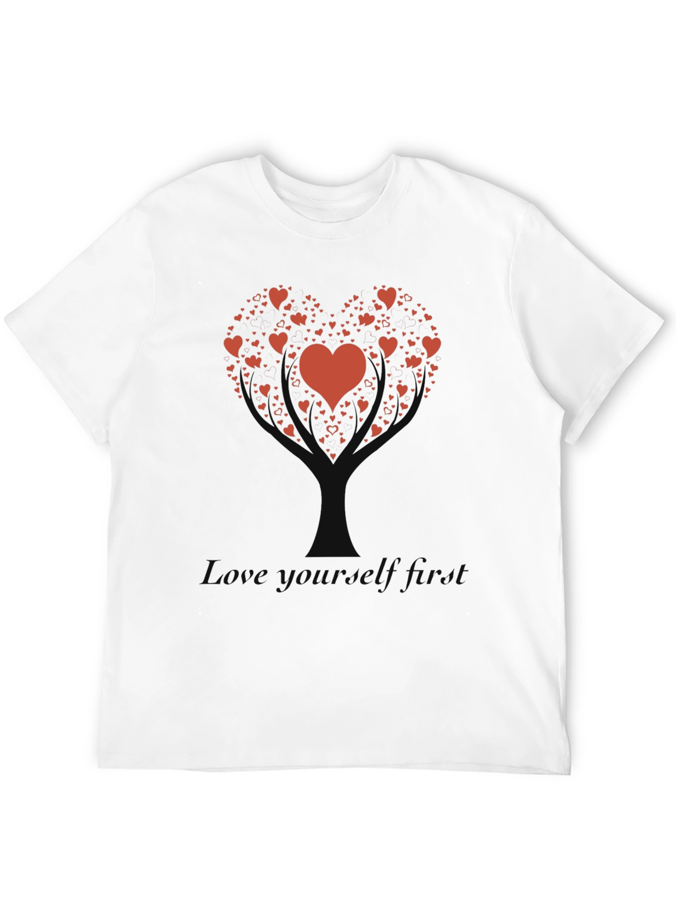 Heart Tree Graphic T-Shirt