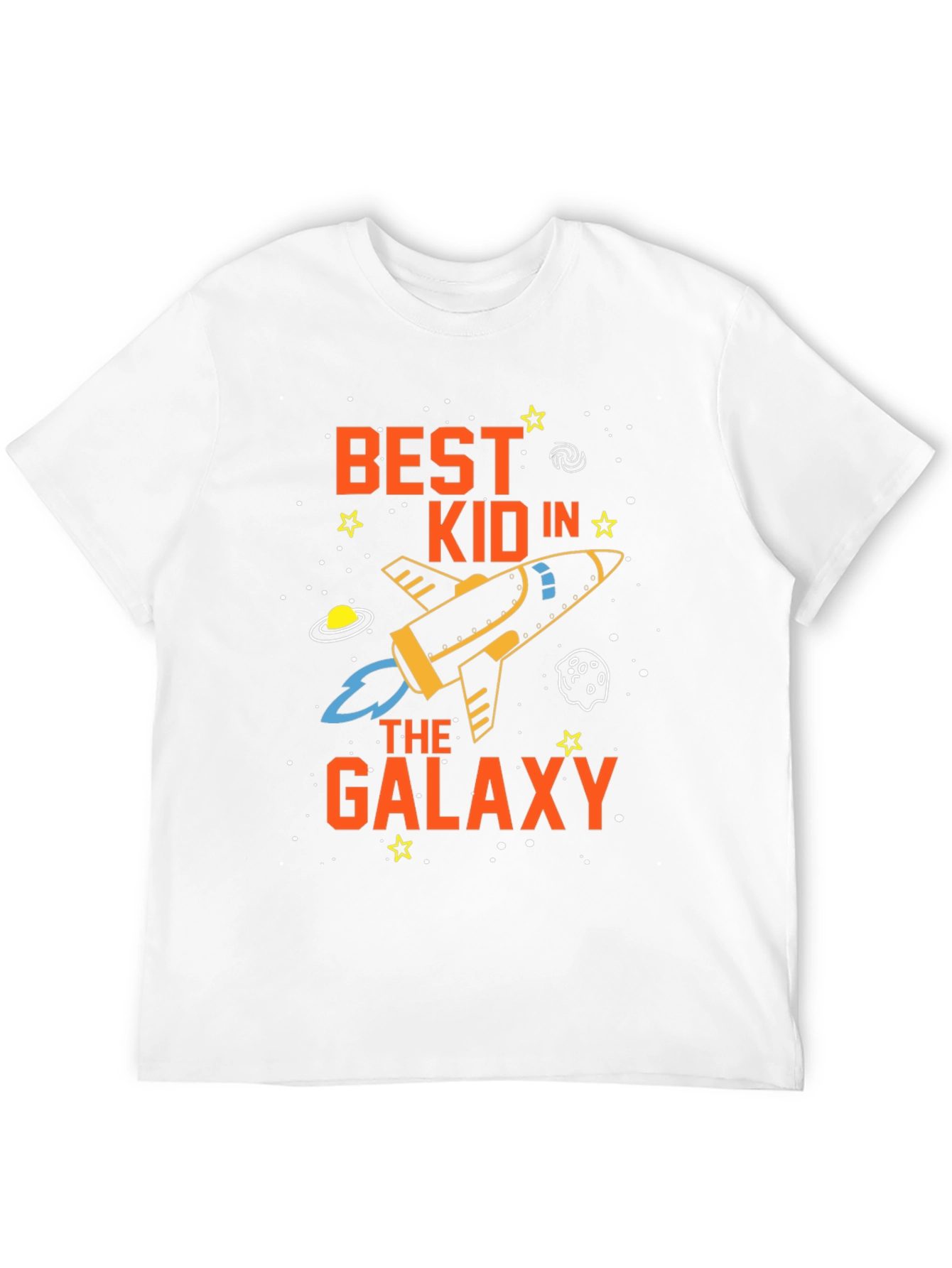 Best Kid in the Galaxy Black Graphic Tee Shirt