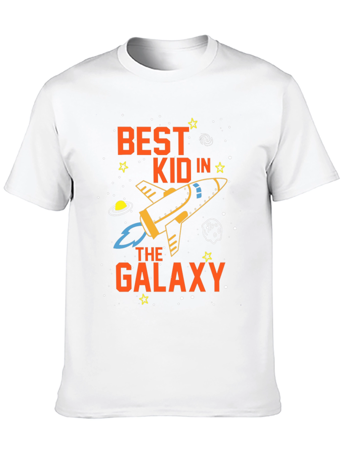 Best Kid in the Galaxy Black Graphic Tee Shirt