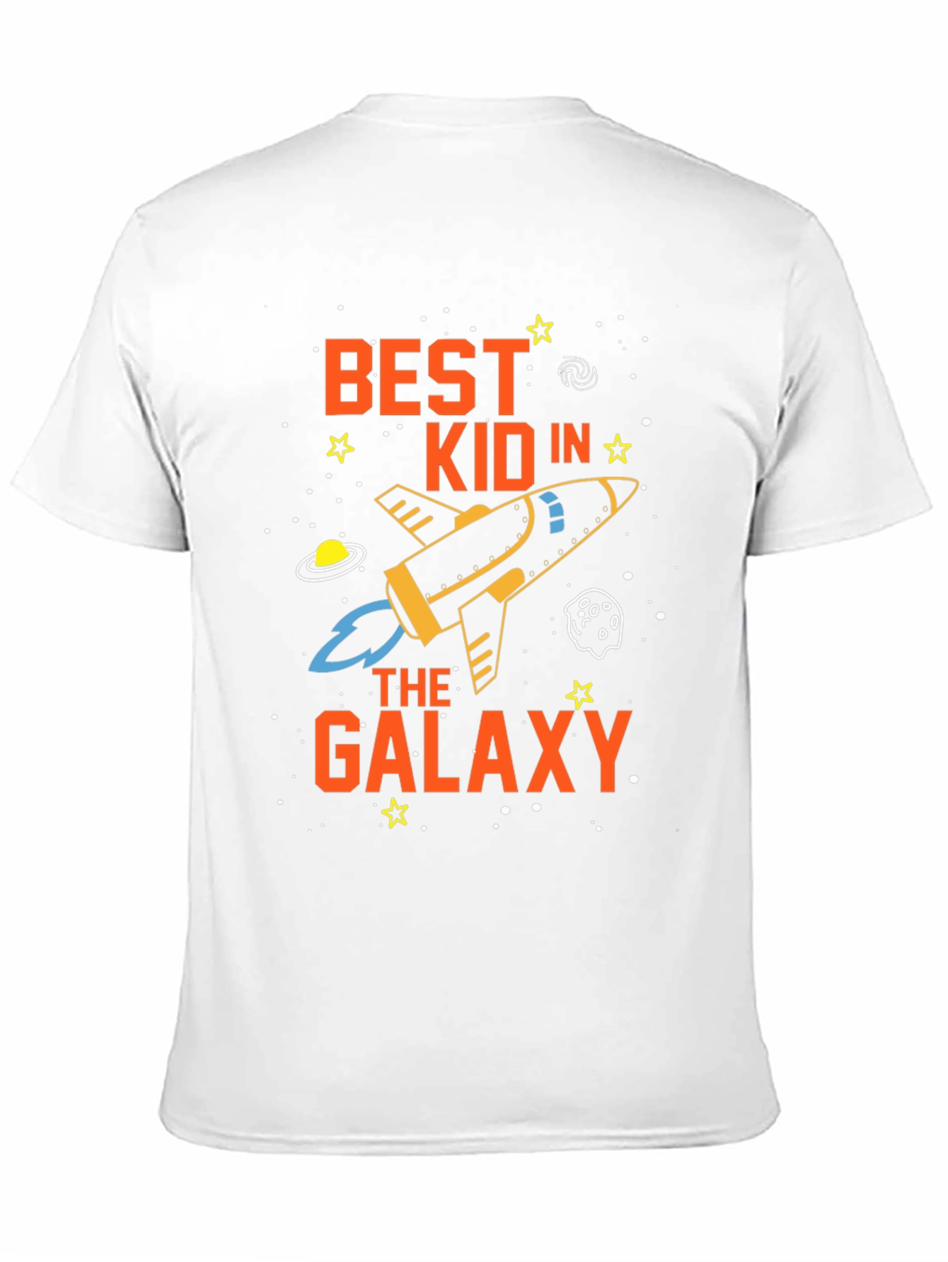 Best Kid in the Galaxy Black Graphic Tee Shirt