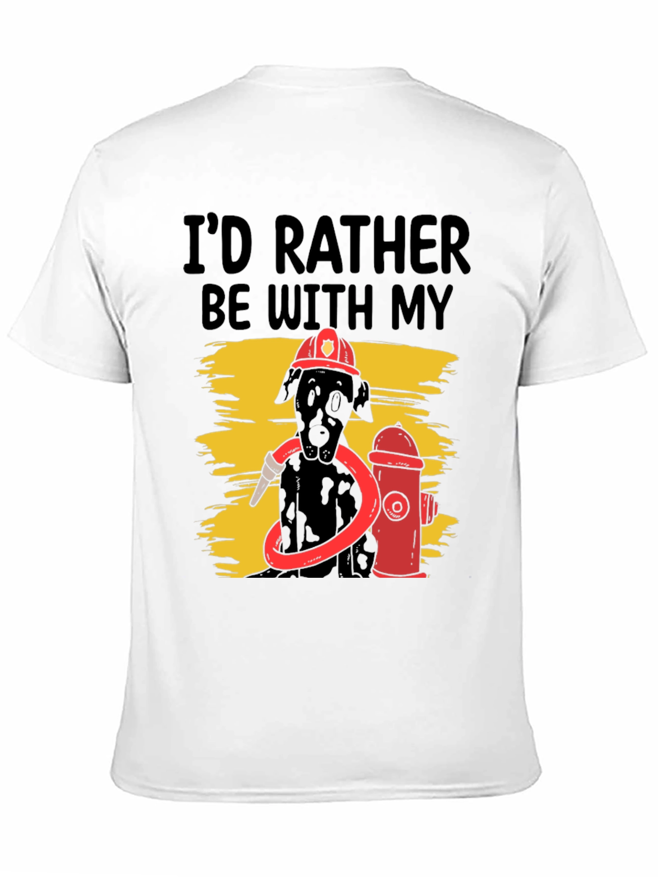 Dog Firefighter Graphic Tee