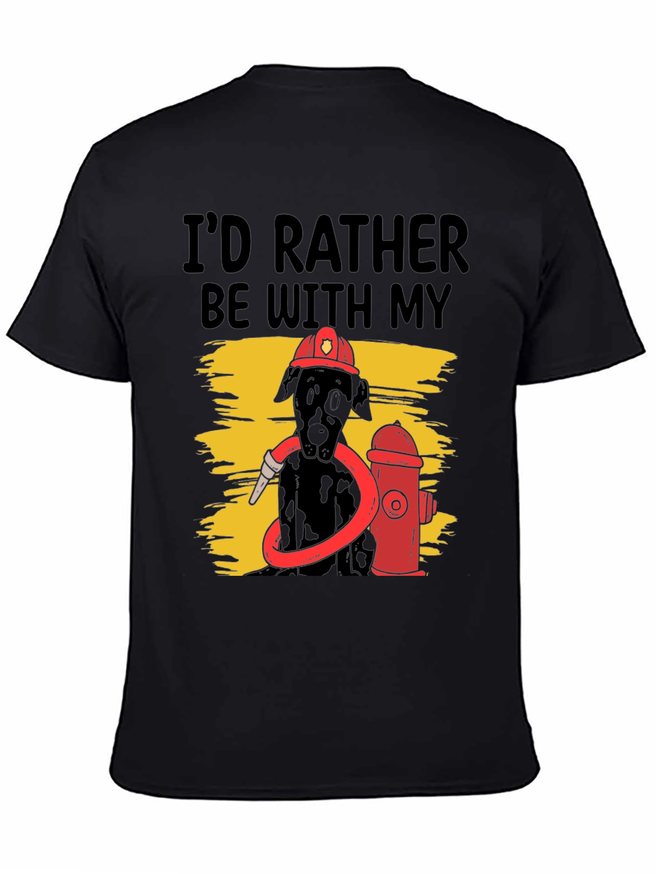 Dog Firefighter Graphic Tee