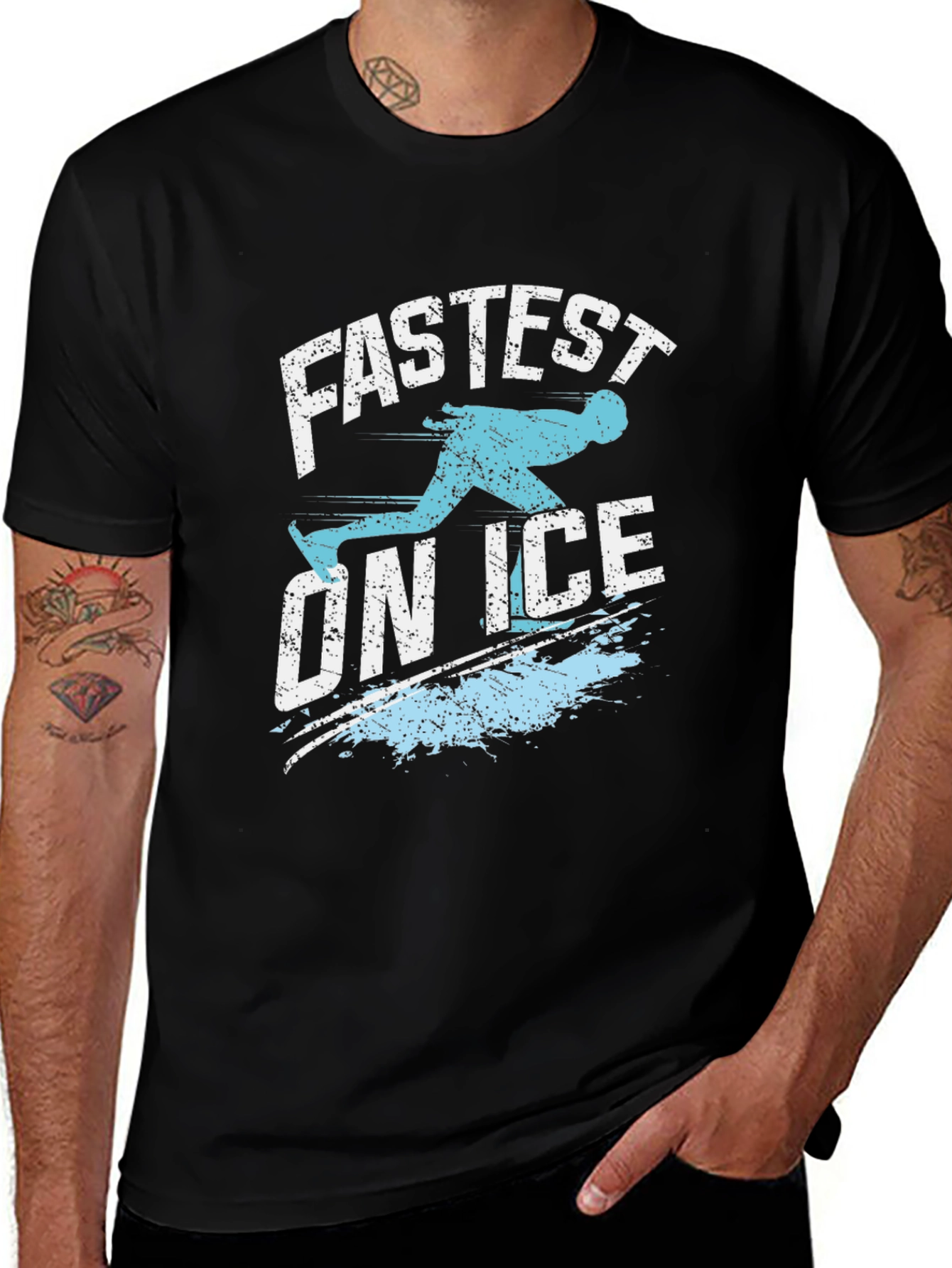 Fastest On Ice Graphic T-Shirt