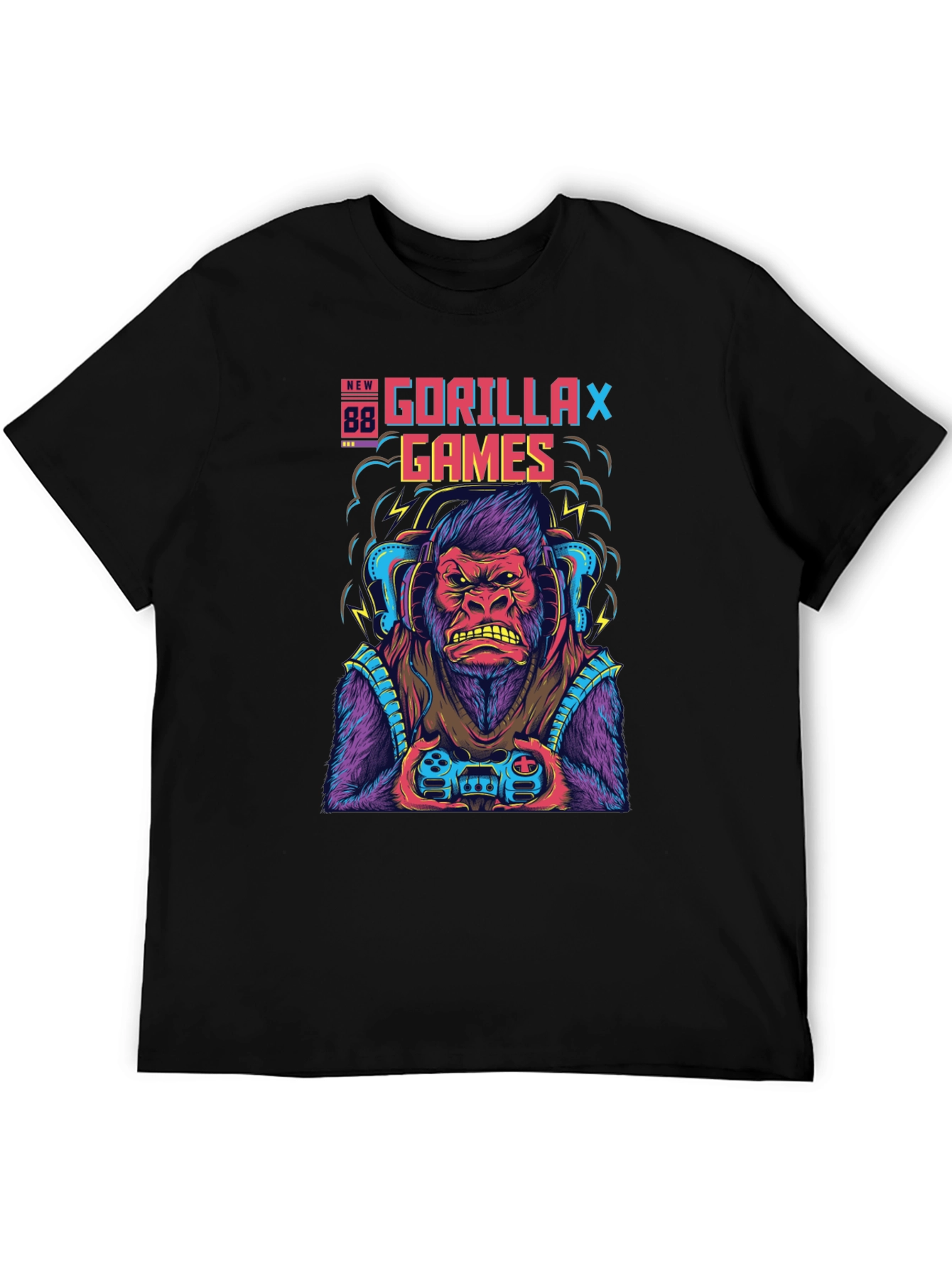 Gorilla Games Graphic T-Shirt - Gamer Ape Tee