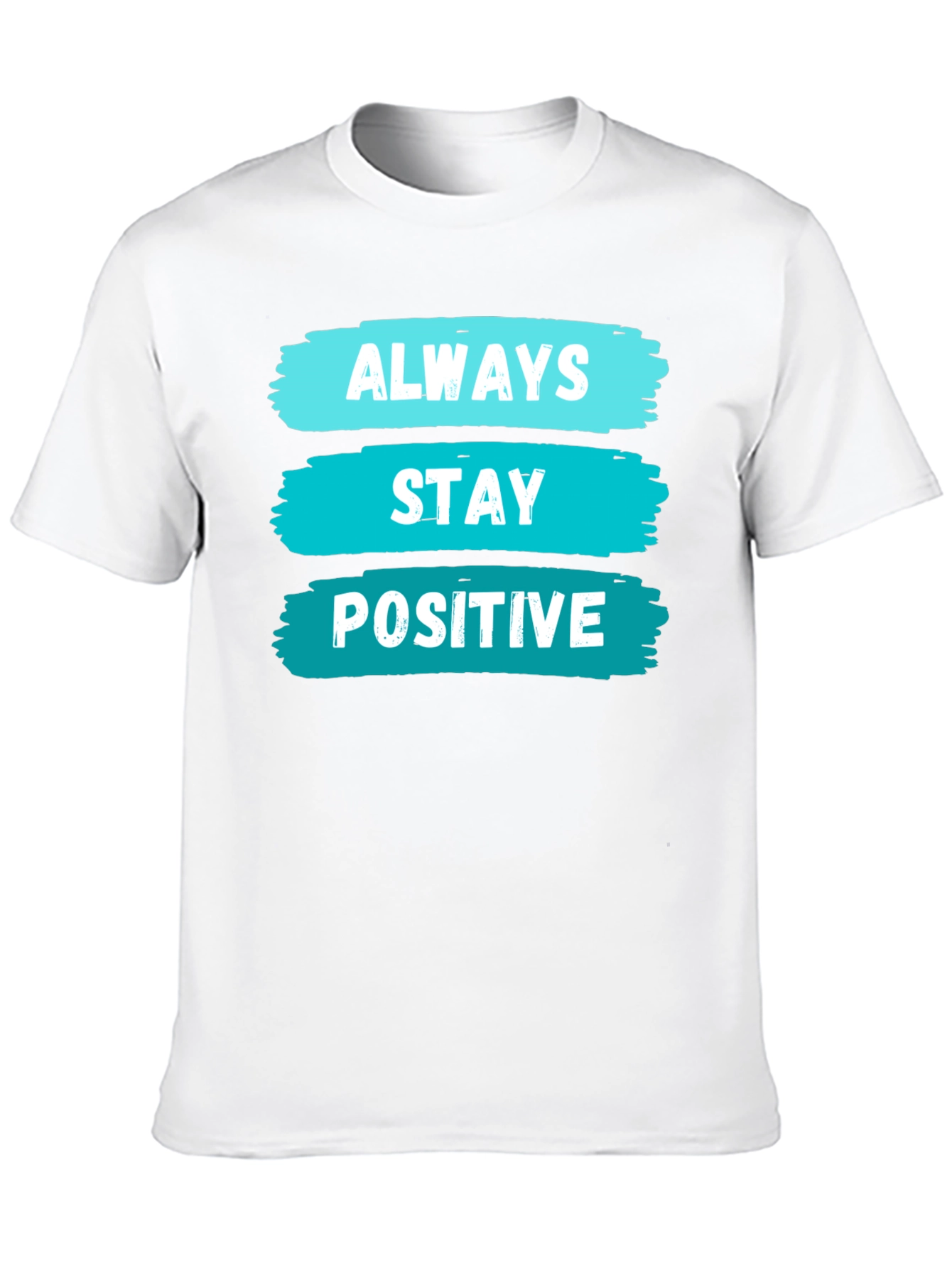 Always Stay Positive Graphic T-Shirt - Black