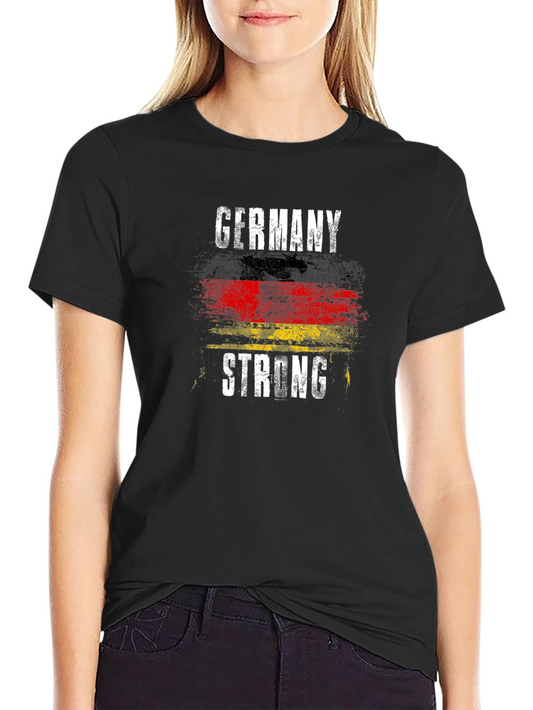Germany Strong Flag Graphic T-Shirt