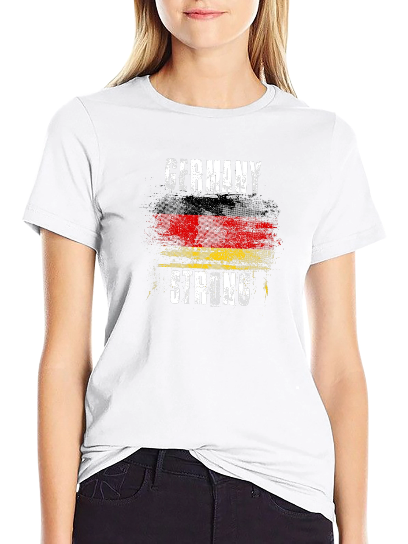 Germany Strong Flag Graphic T-Shirt
