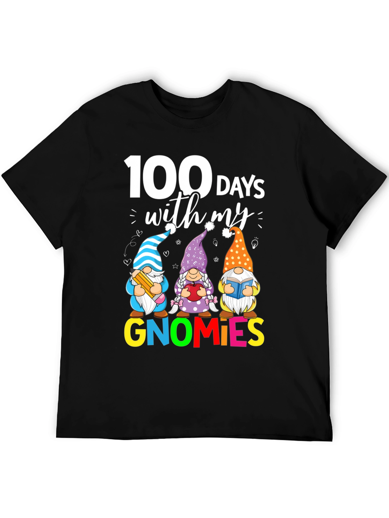 100 Days of School Gnome T-Shirt