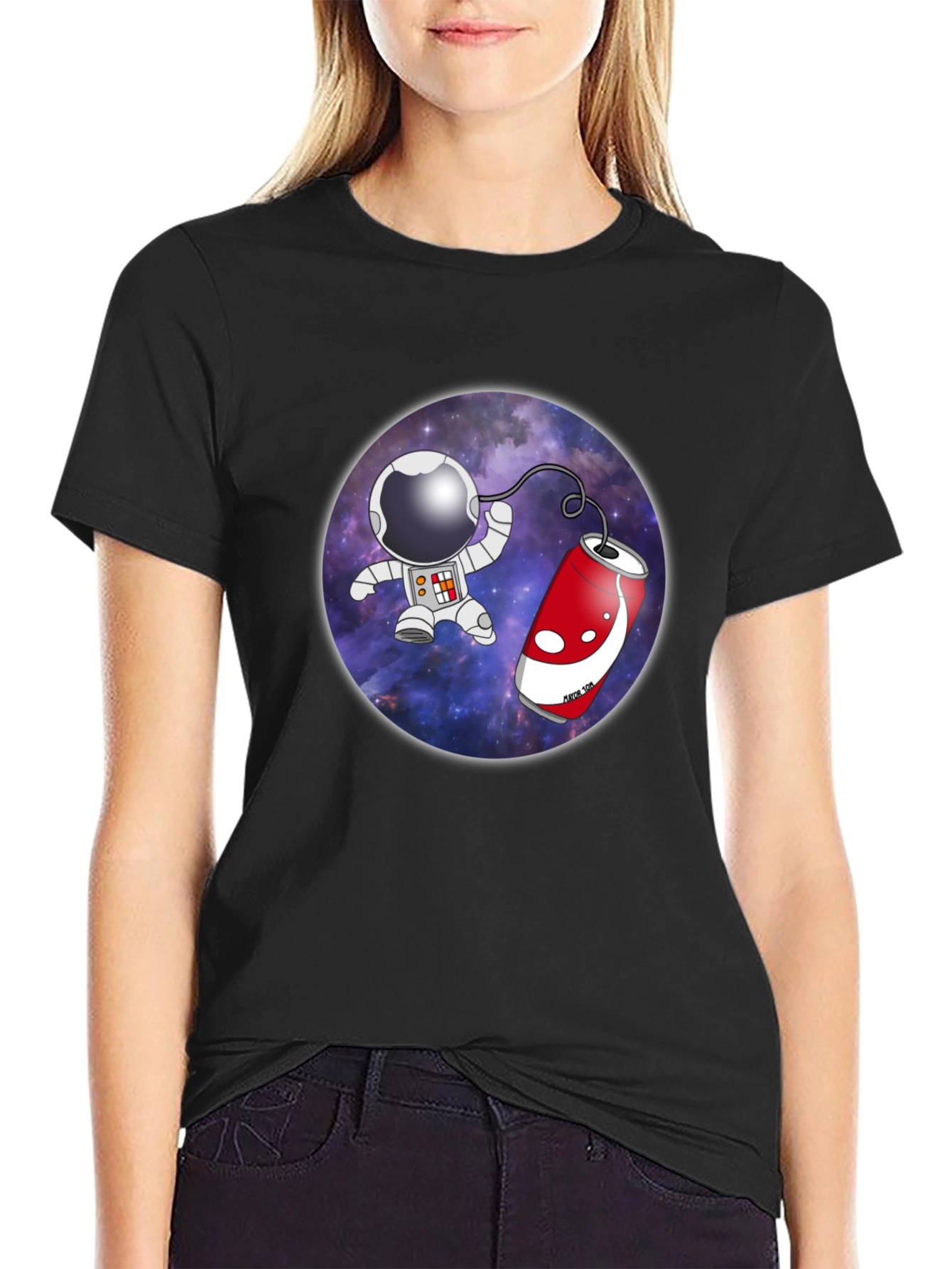 Astronaut Soda T-Shirt - Space Drink Tee
