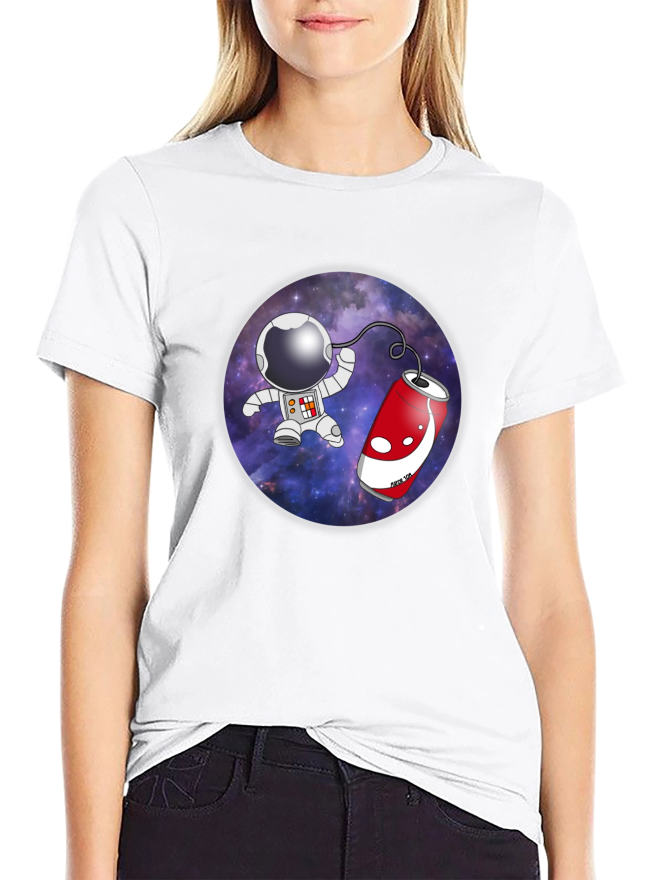 Astronaut Soda T-Shirt - Space Drink Tee