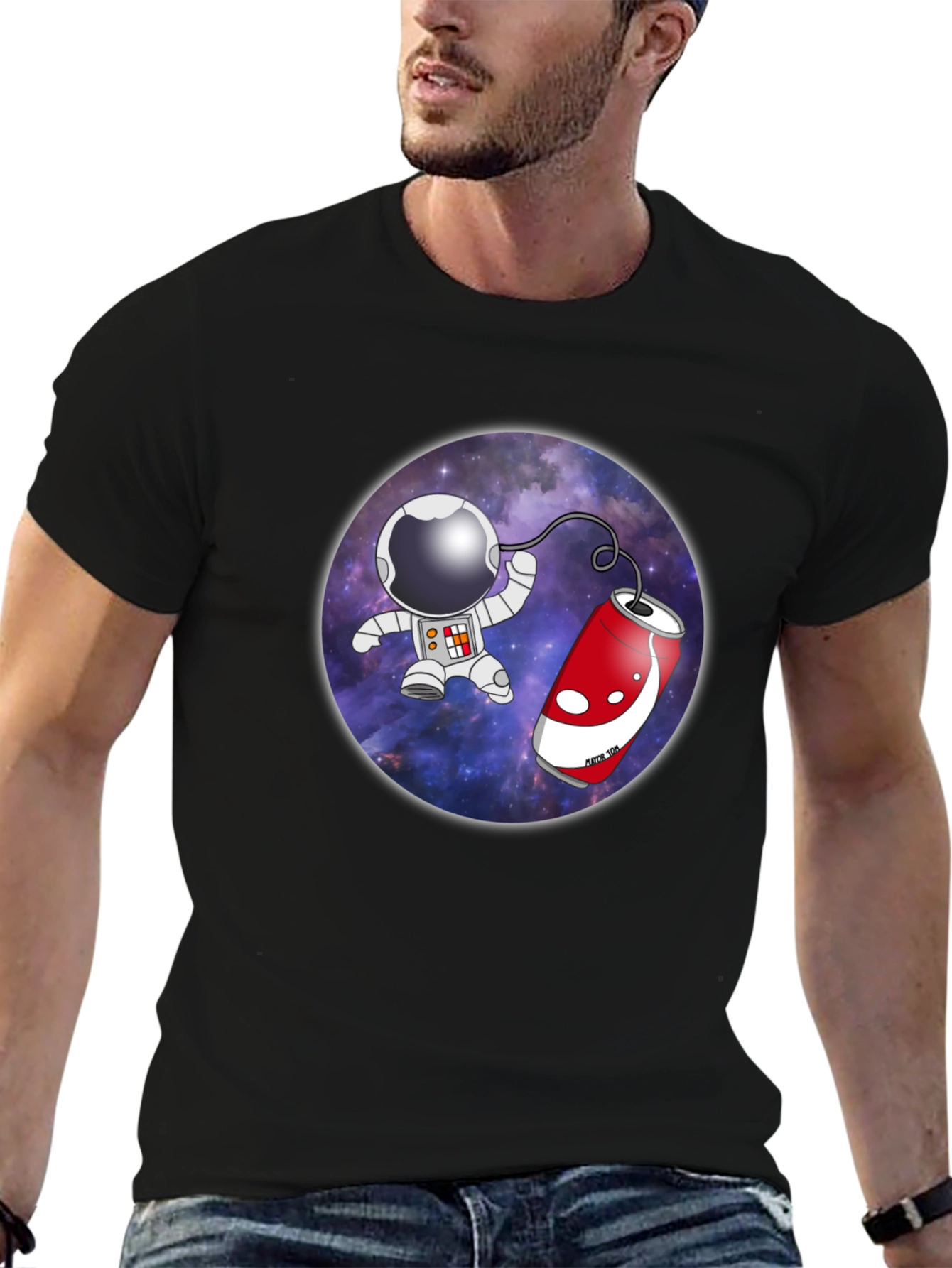 Astronaut Soda T-Shirt - Space Drink Tee