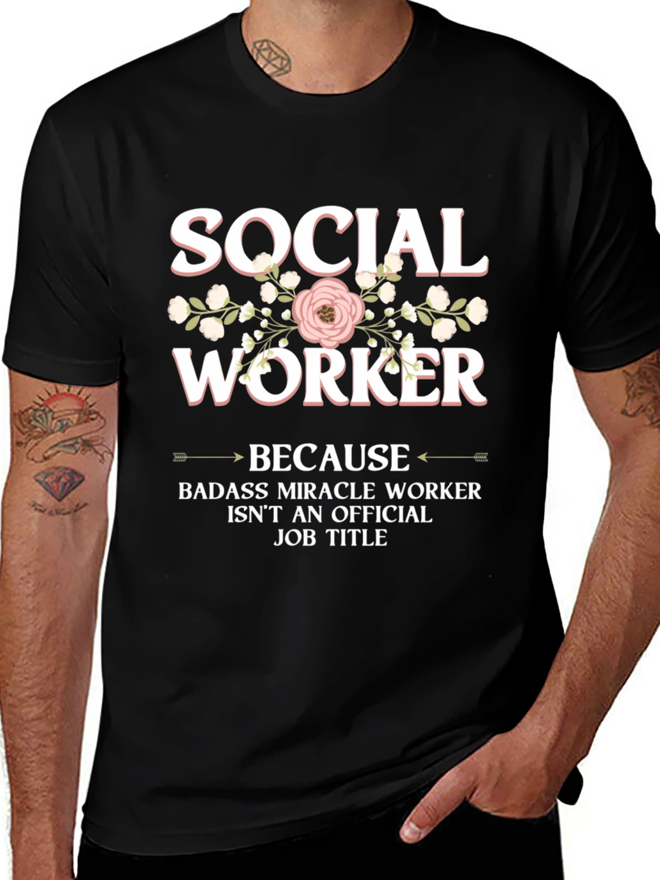 Social Worker T-Shirt - Miracle Worker
