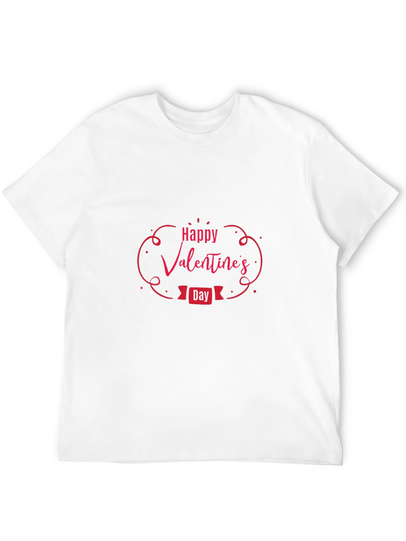 Valentines Day Graphic Tee - Black