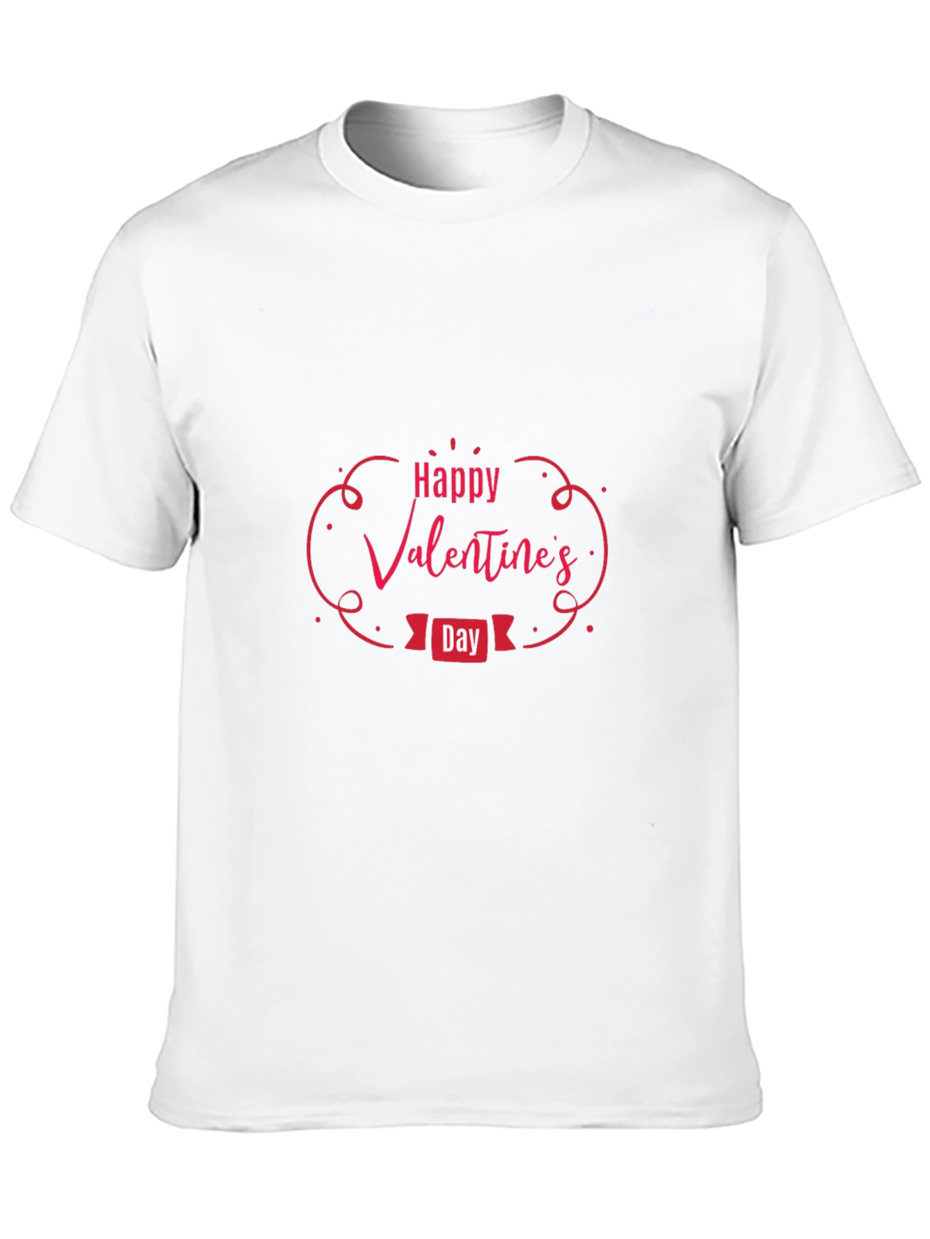 Valentines Day Graphic Tee - Black