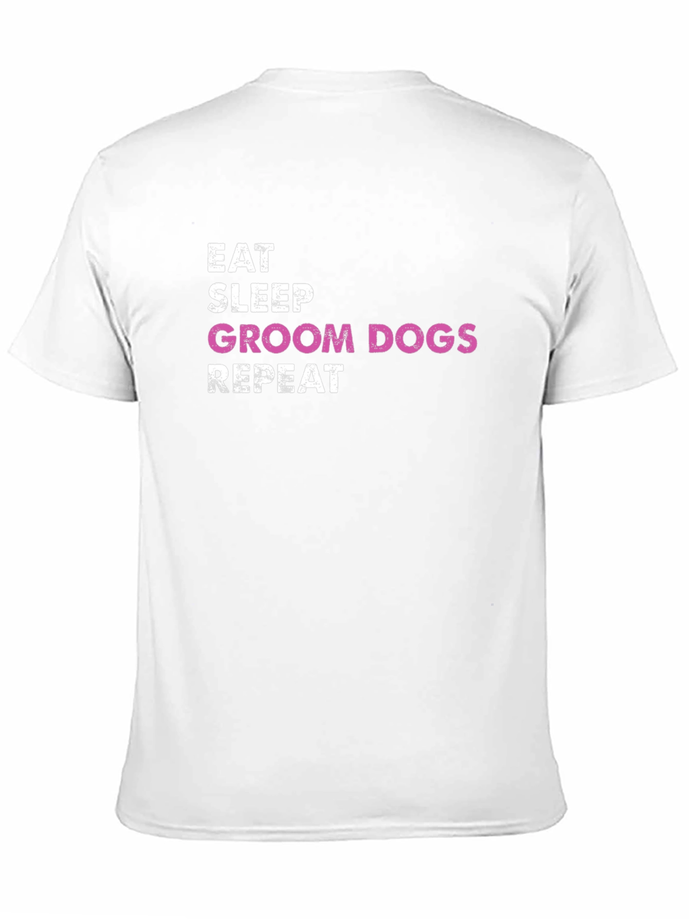Eat Sleep Groom Dogs Repeat T-Shirt