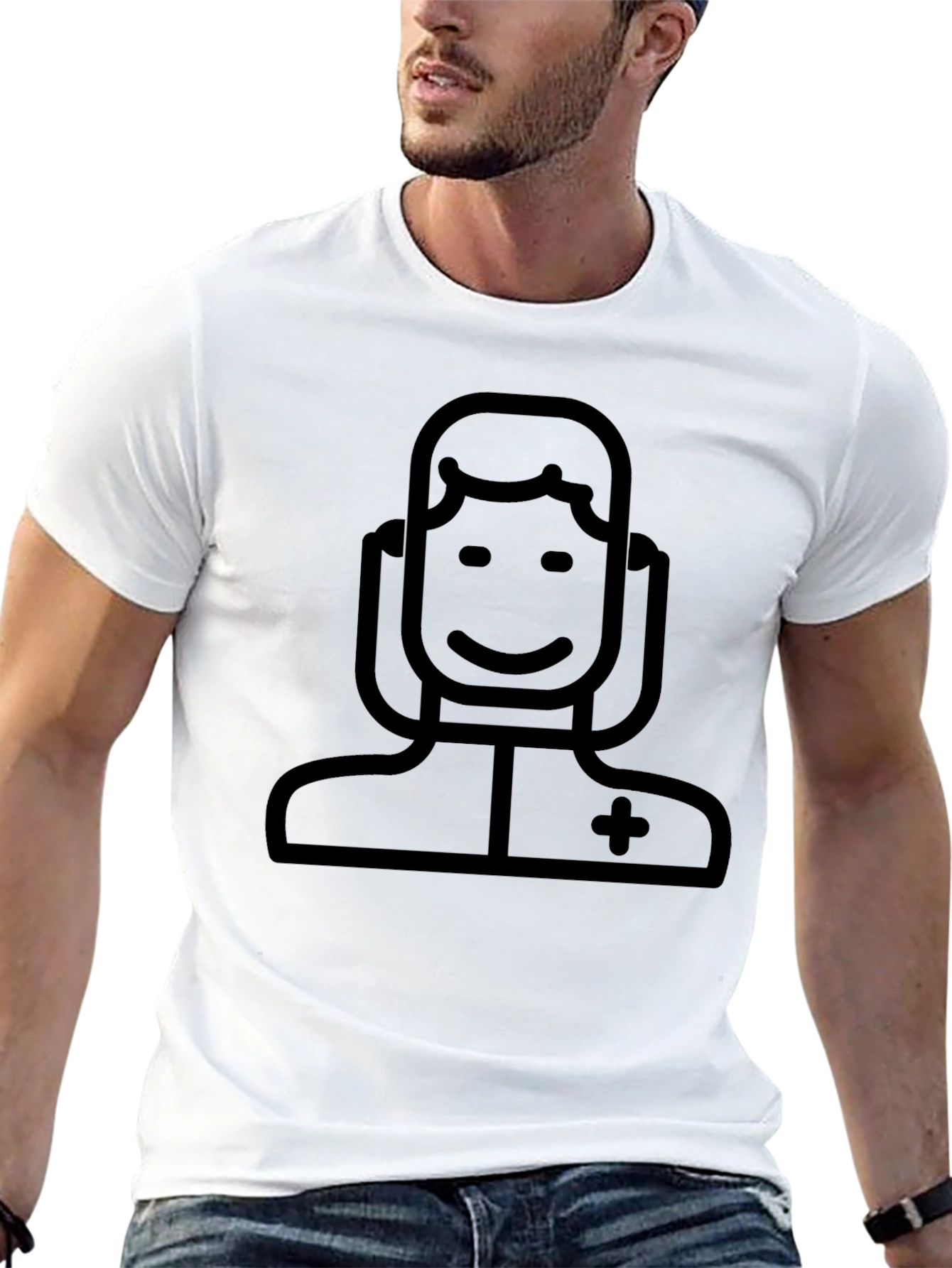 Doctor Graphic Tee - Black Unisex T-Shirt