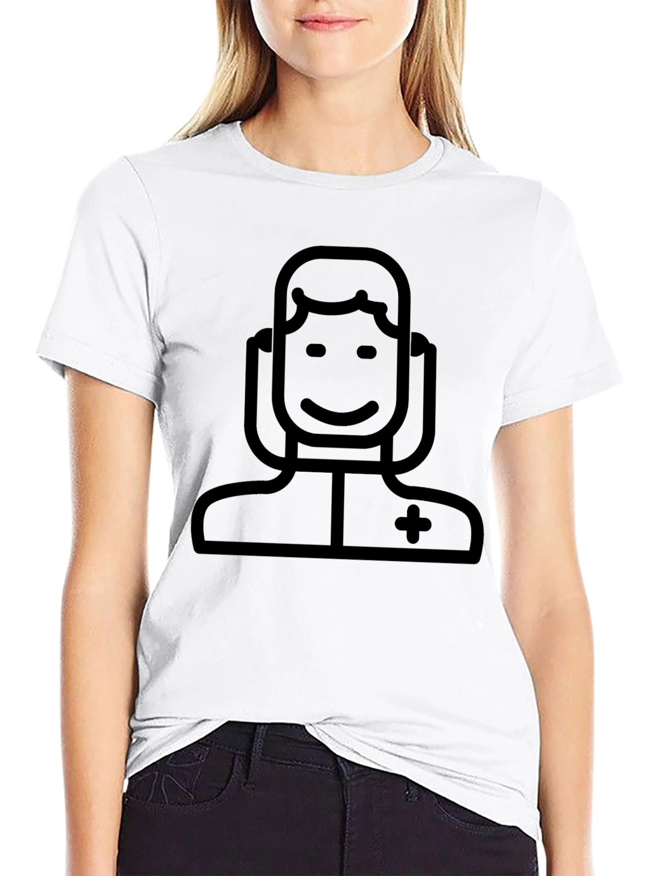 Doctor Graphic Tee - Black Unisex T-Shirt
