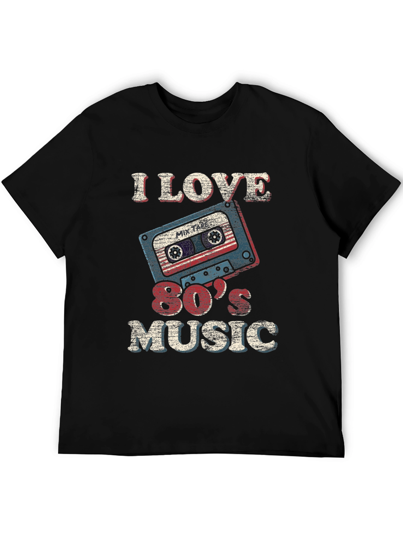 I Love 80s Music Retro T-Shirt