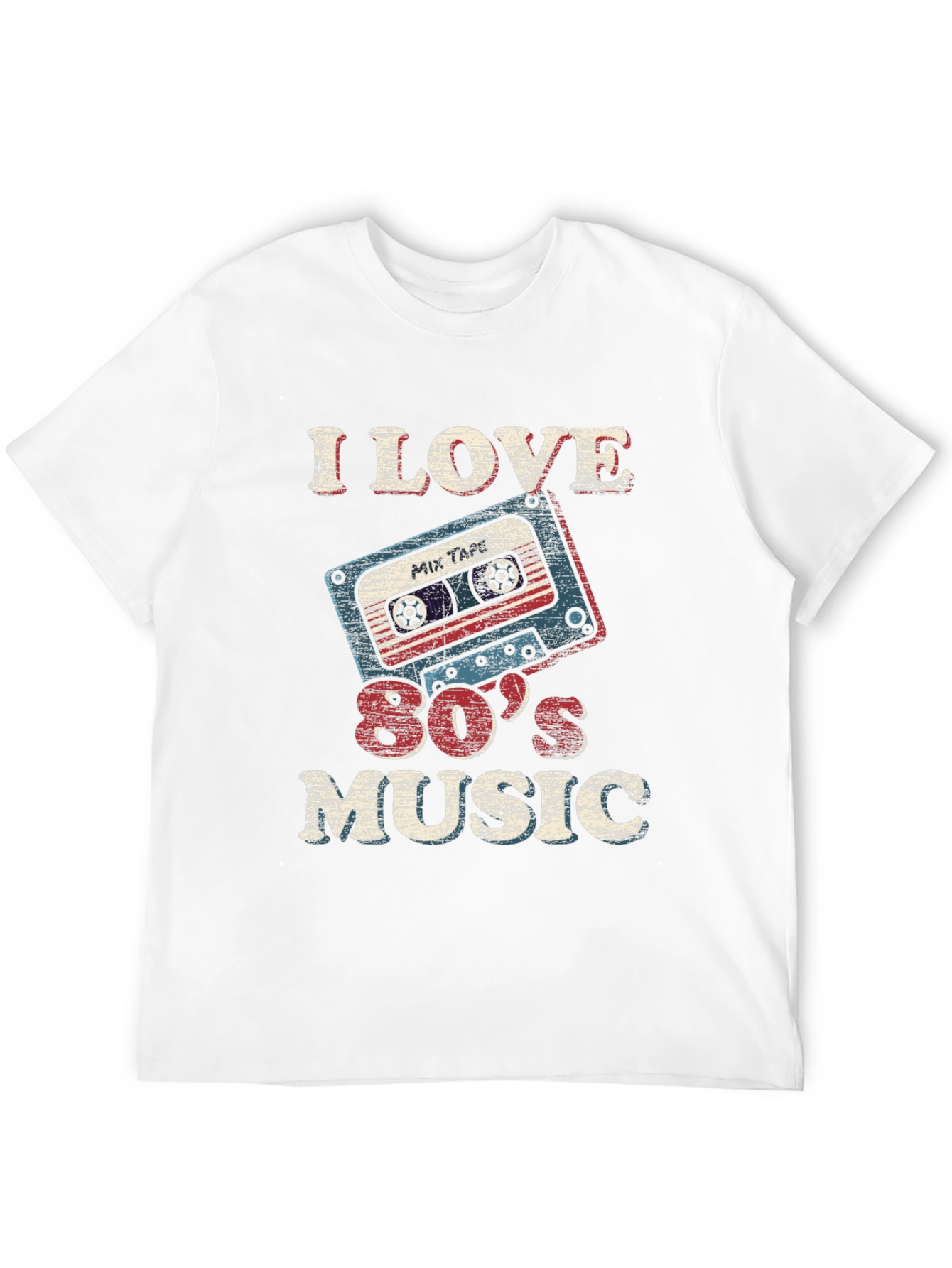 I Love 80s Music Retro T-Shirt