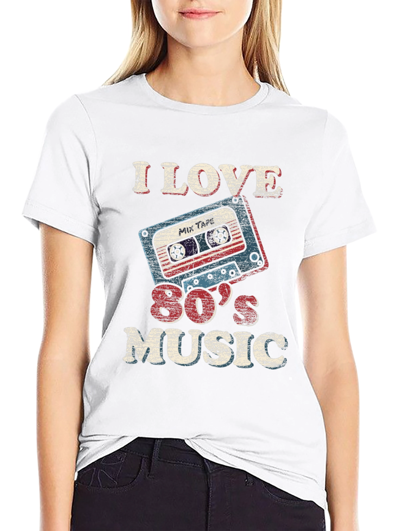 I Love 80s Music Retro T-Shirt