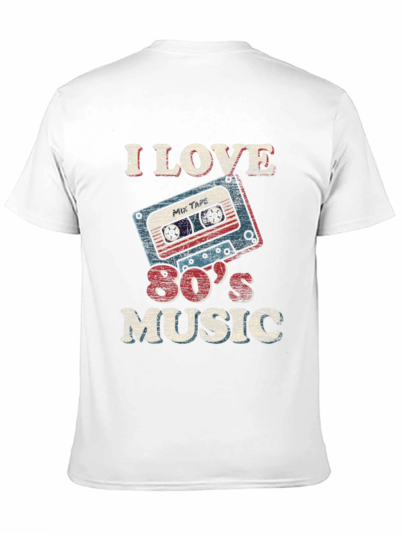 I Love 80s Music Retro T-Shirt