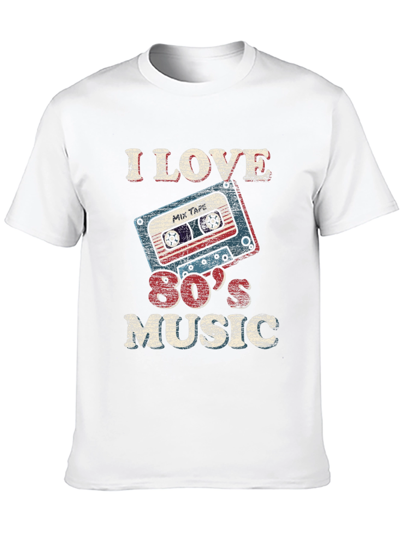 I Love 80s Music Retro T-Shirt