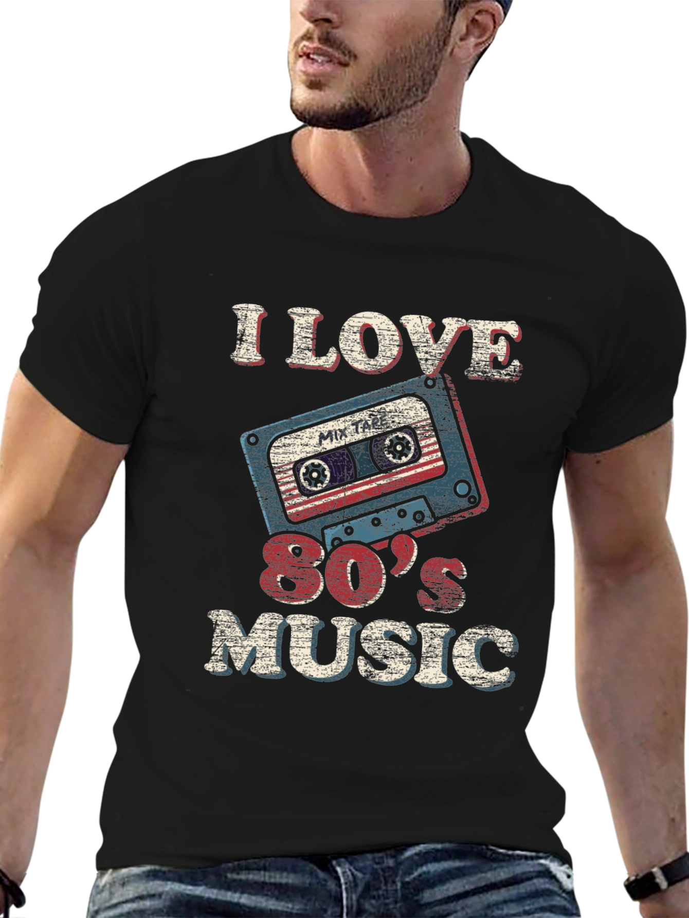 I Love 80s Music Retro T-Shirt