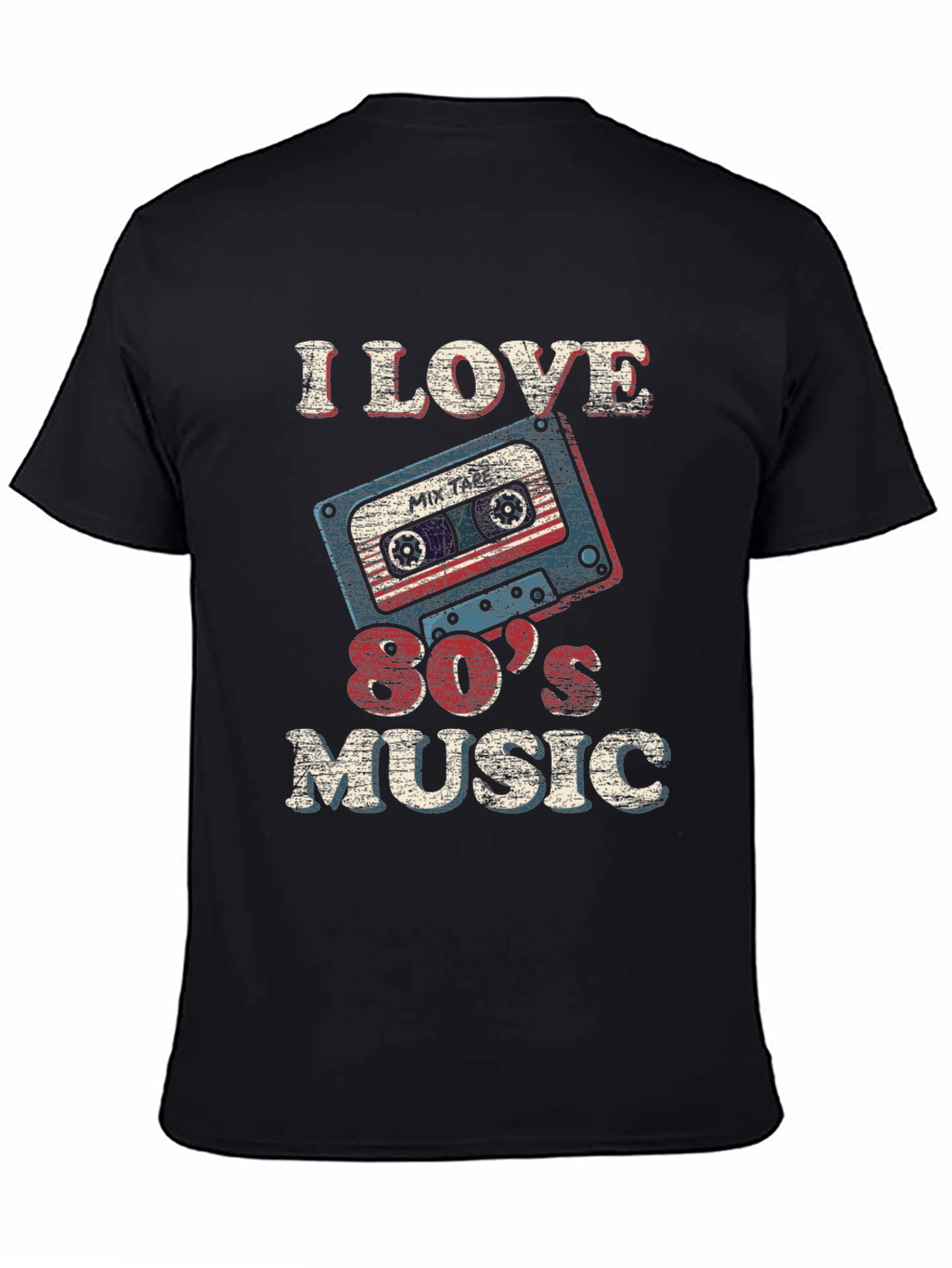 I Love 80s Music Retro T-Shirt