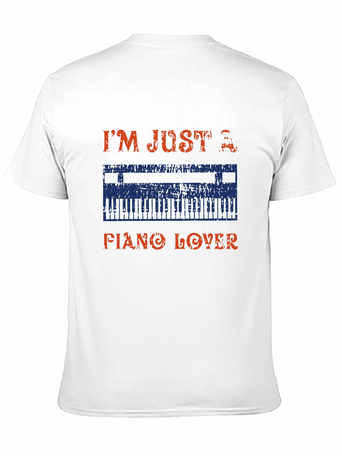 Piano Lover Graphic T-Shirt - Musician Gift