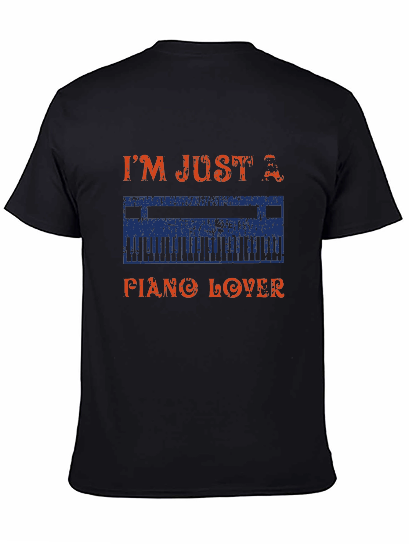 Piano Lover Graphic T-Shirt - Musician Gift