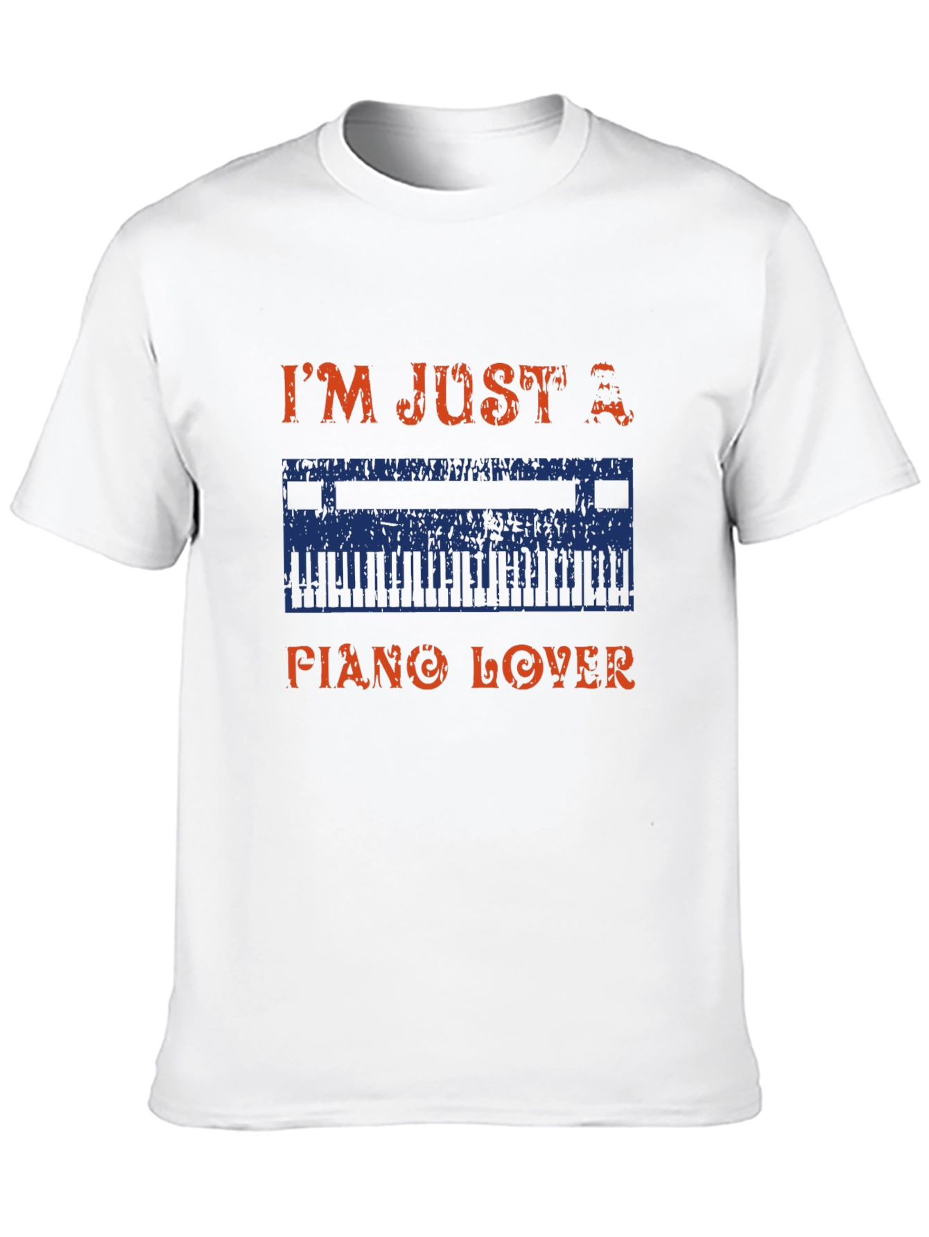 Piano Lover Graphic T-Shirt - Musician Gift
