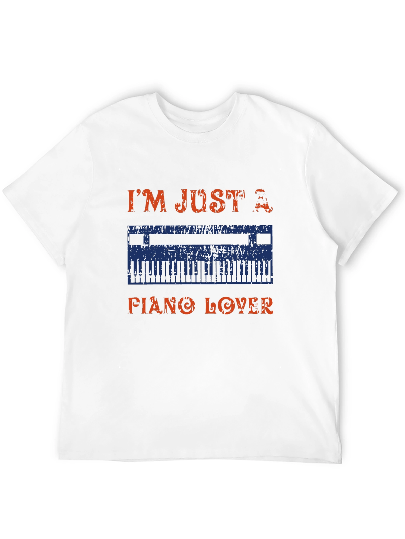 Piano Lover Graphic T-Shirt - Musician Gift