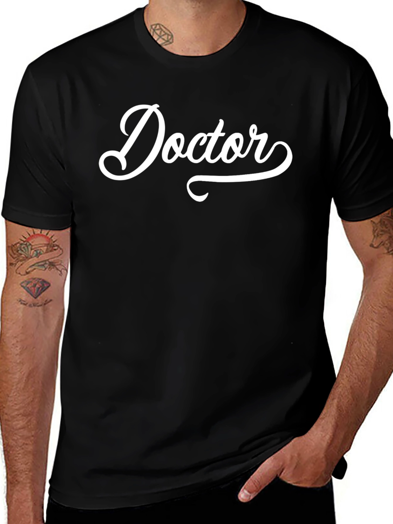 Doctor Graphic T-Shirt - Comfortable Cotton Tee