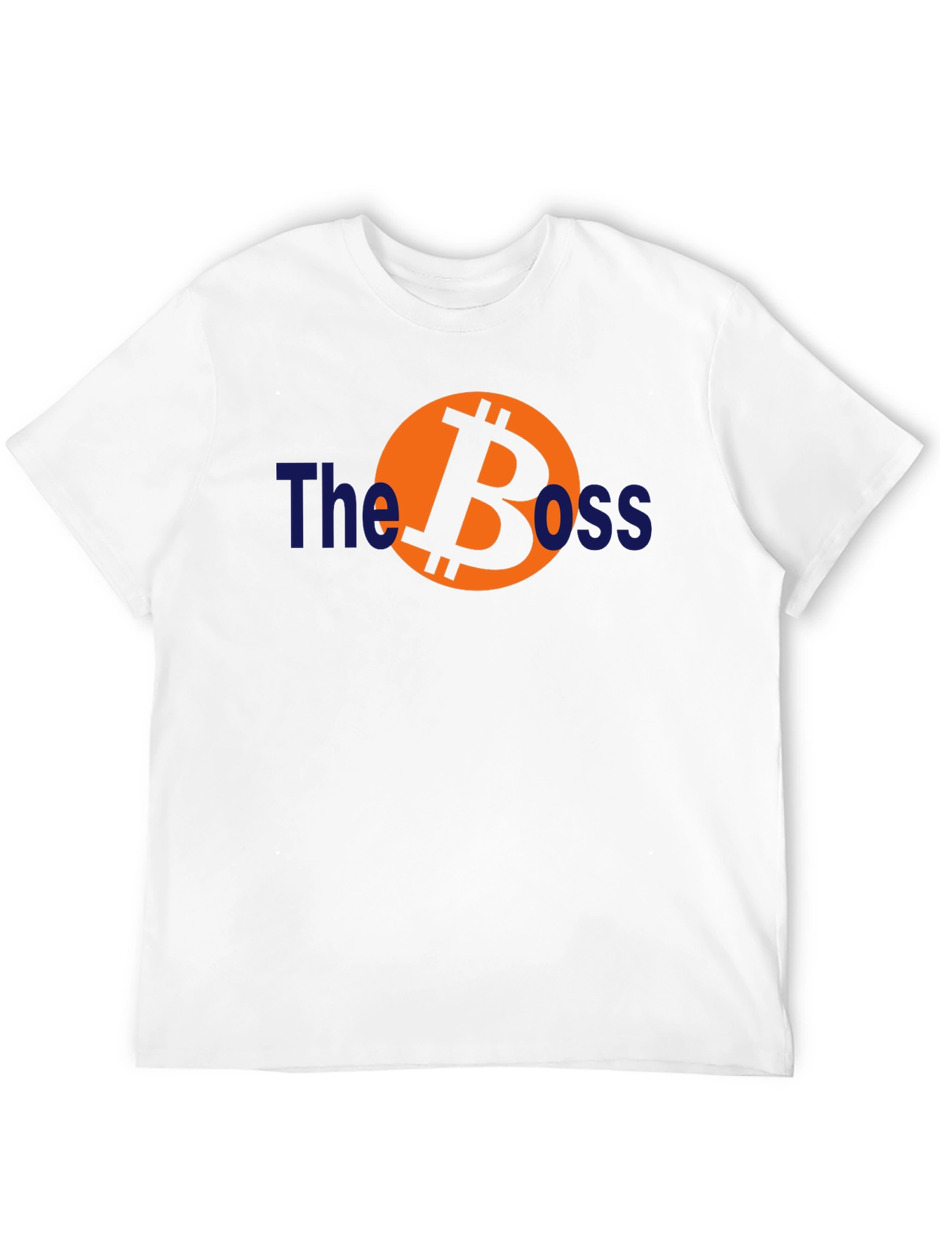 The Boss Bitcoin Graphic T-Shirt - Black