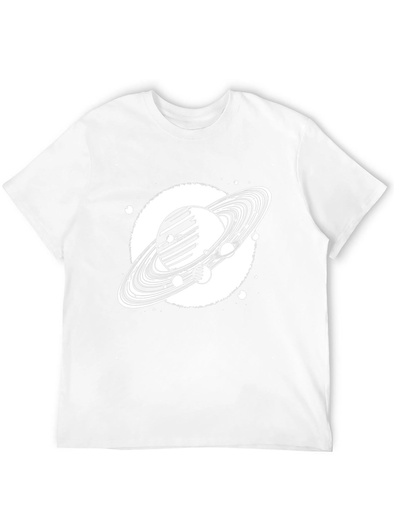Planetary Ring T-Shirt - Cosmic Graphic Tee