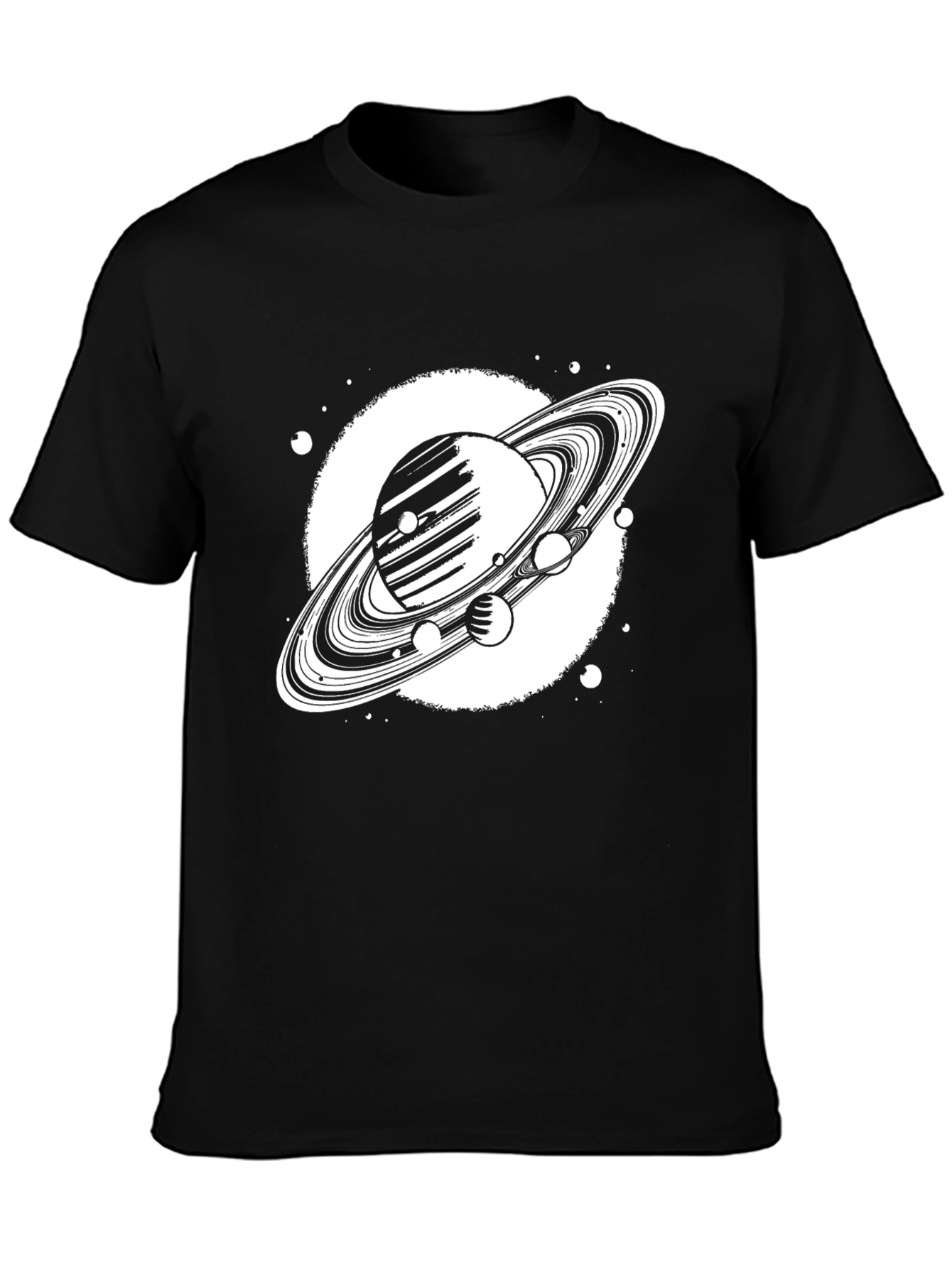 Planetary Ring T-Shirt - Cosmic Graphic Tee