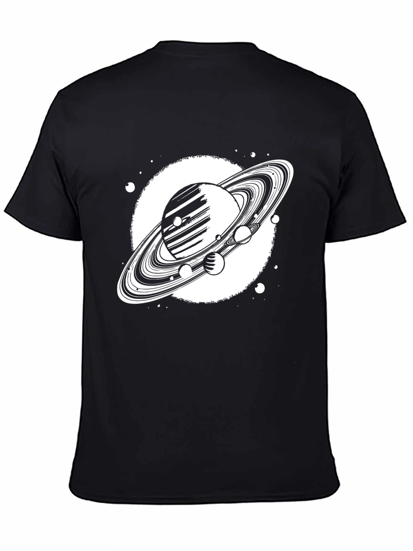 Planetary Ring T-Shirt - Cosmic Graphic Tee