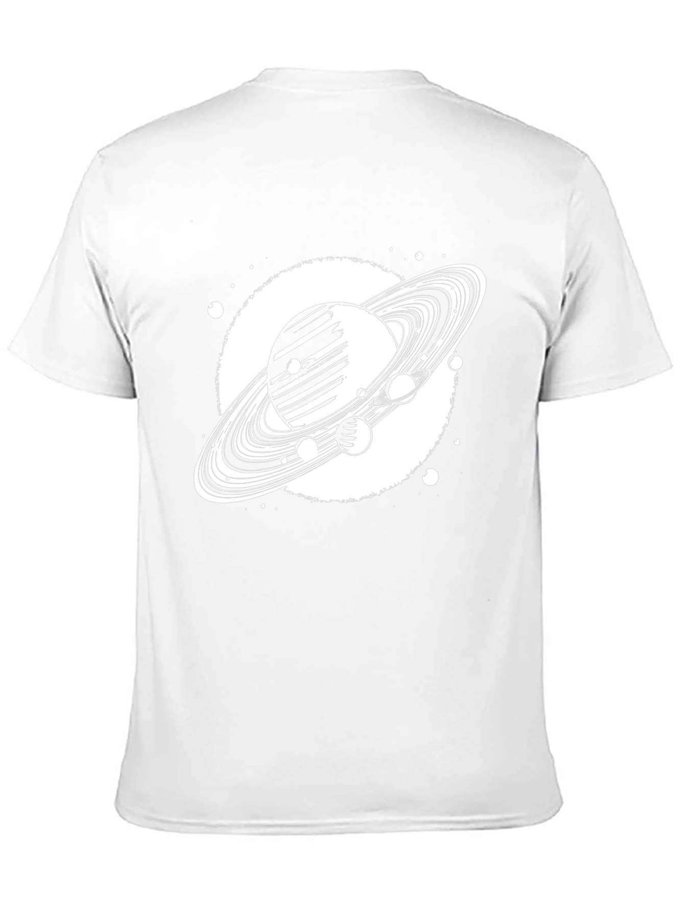 Planetary Ring T-Shirt - Cosmic Graphic Tee