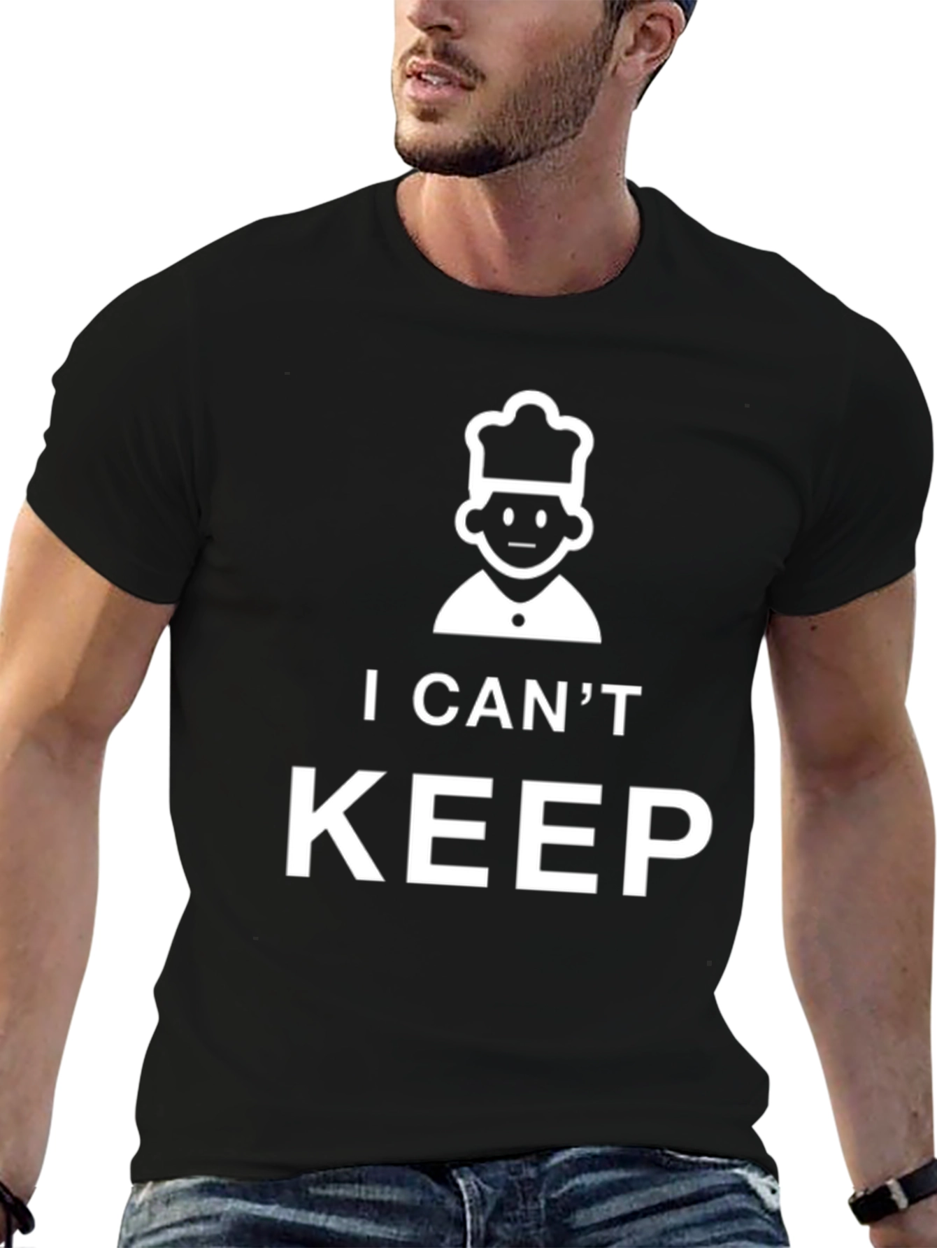 I Cant Keep Calm Im a Chef Funny T-Shirt