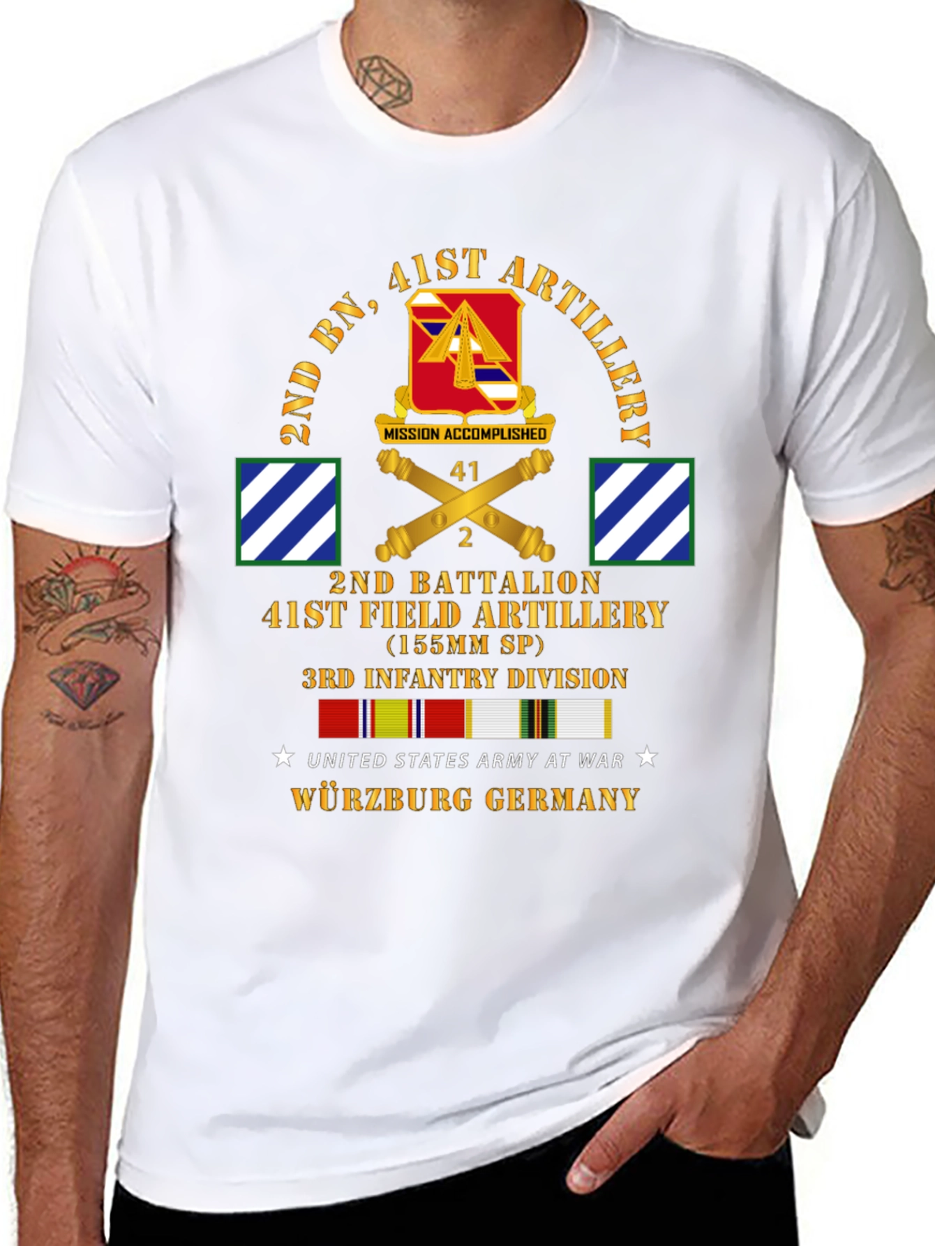 2nd BN 41st Artillery T-Shirt