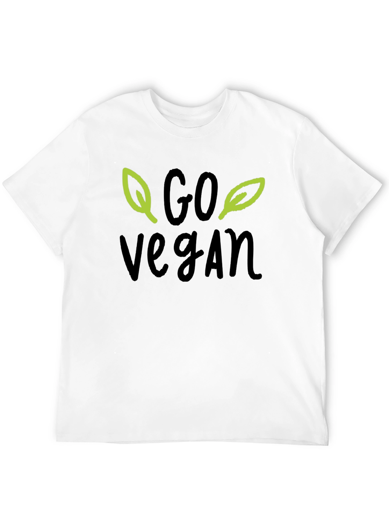 Go Vegan T-Shirt - Eco-Friendly Stylish Tee