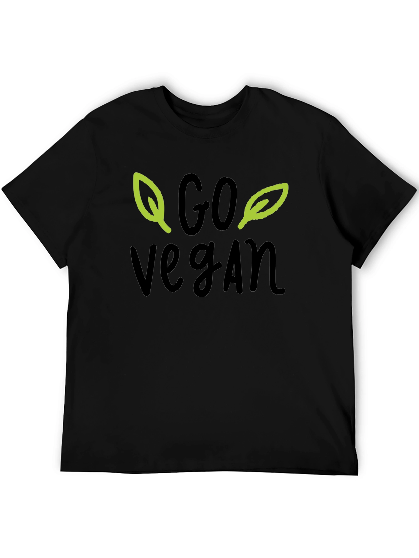Go Vegan T-Shirt - Eco-Friendly Stylish Tee