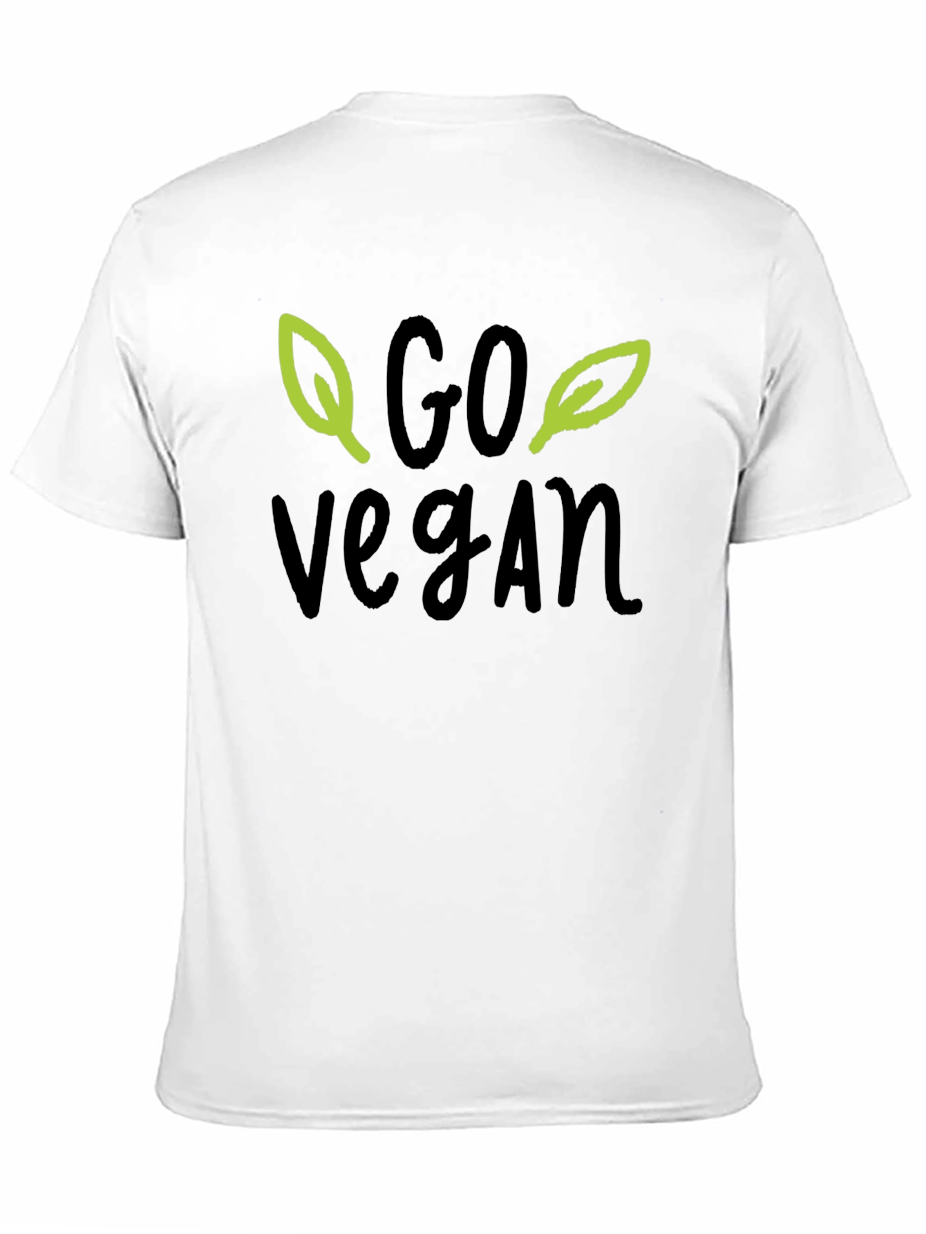Go Vegan T-Shirt - Eco-Friendly Stylish Tee