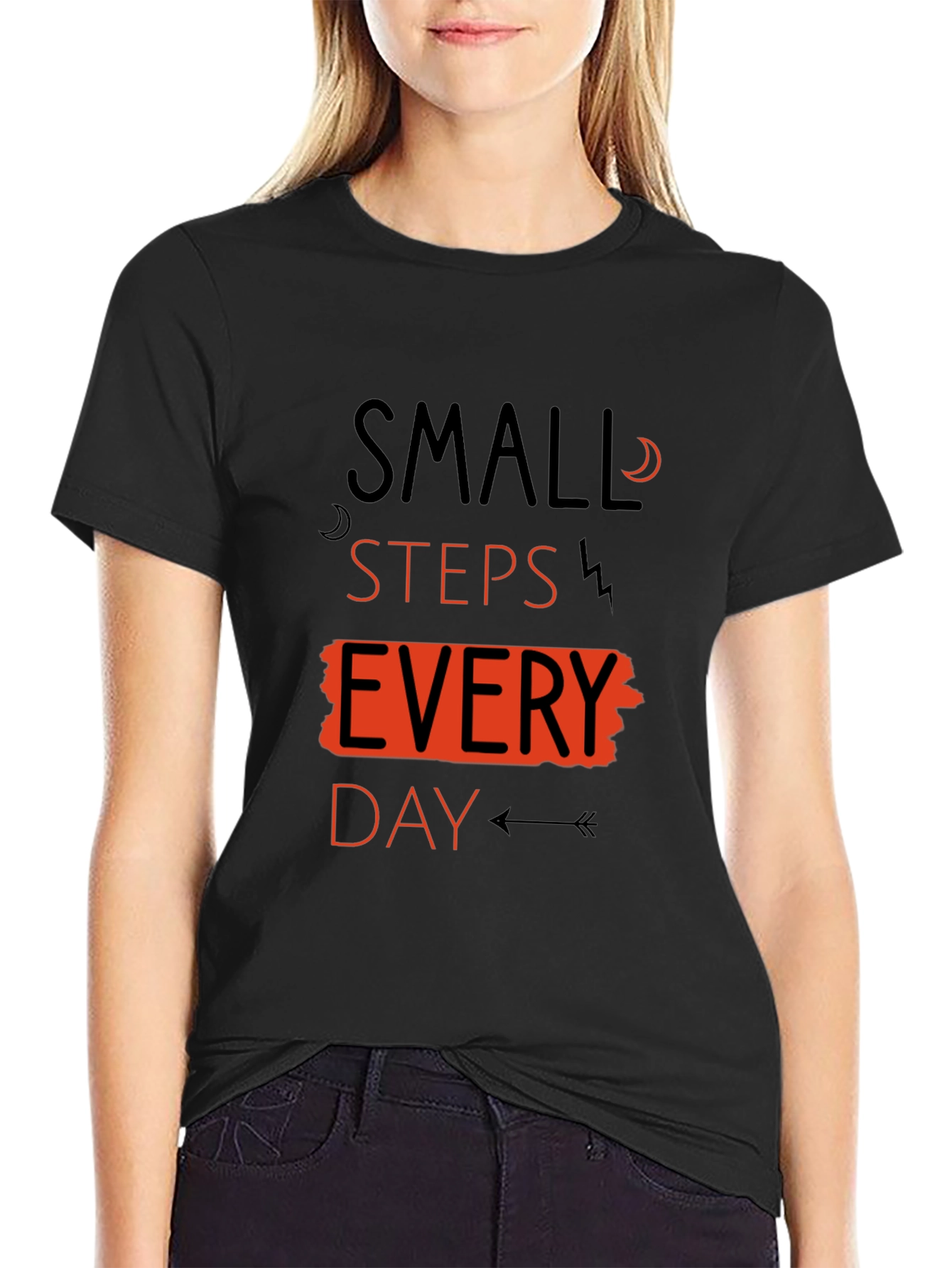 Small Steps Every Day Graphic T-Shirt