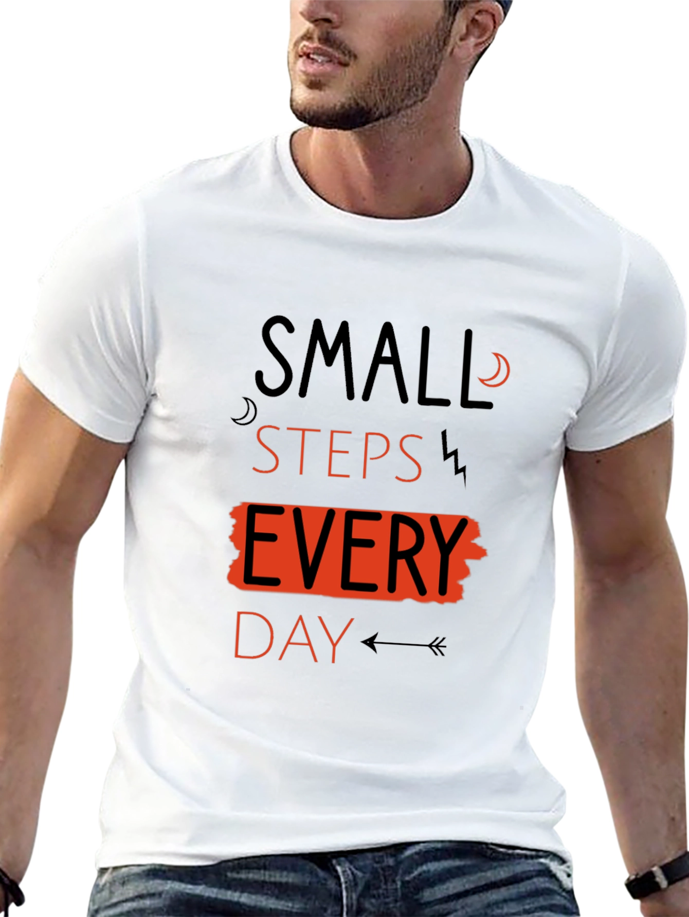 Small Steps Every Day Graphic T-Shirt