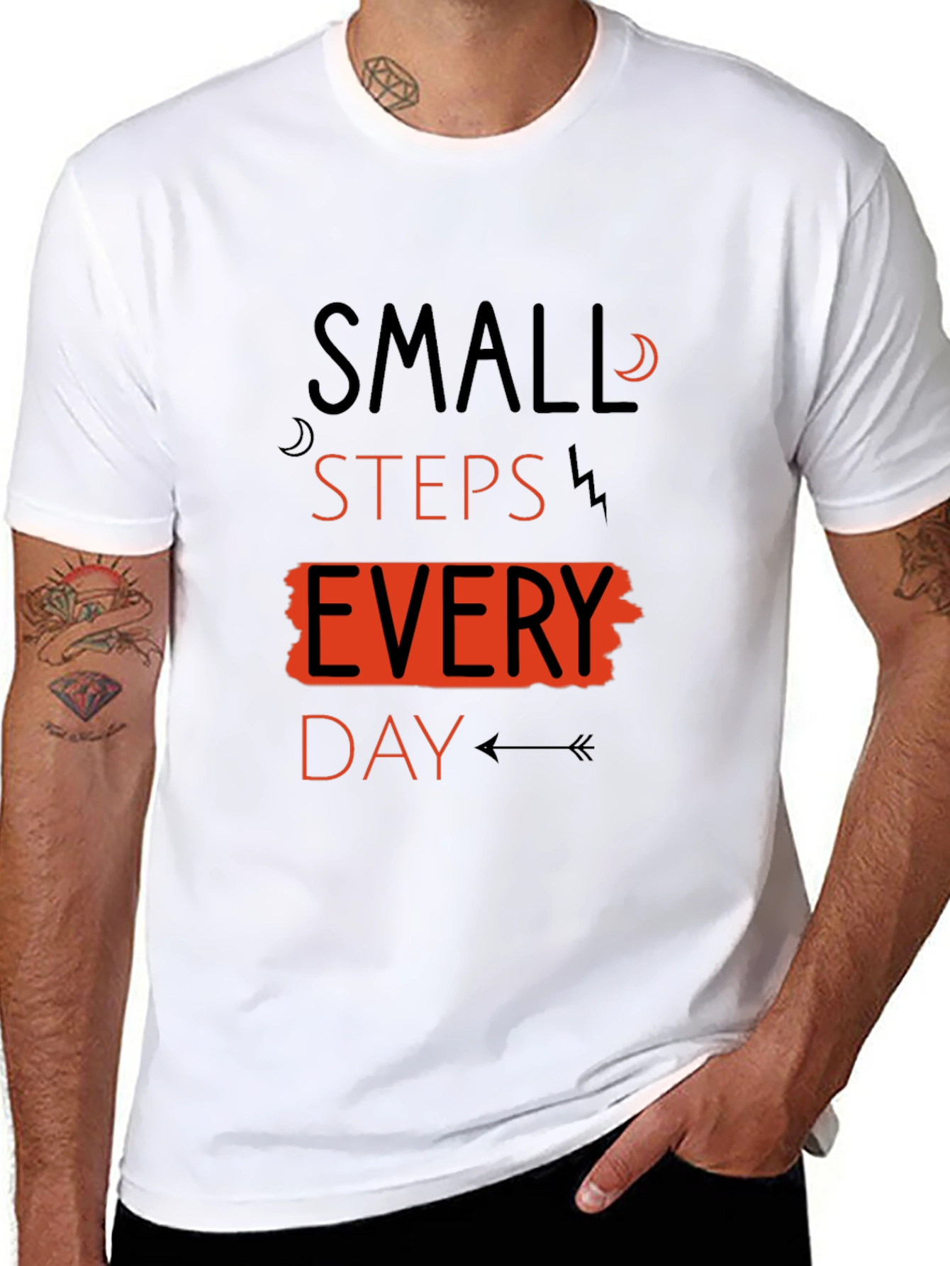 Small Steps Every Day Graphic T-Shirt