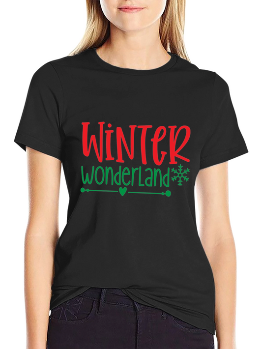 Winter Wonderland Graphic Tee - Holiday T-Shirt